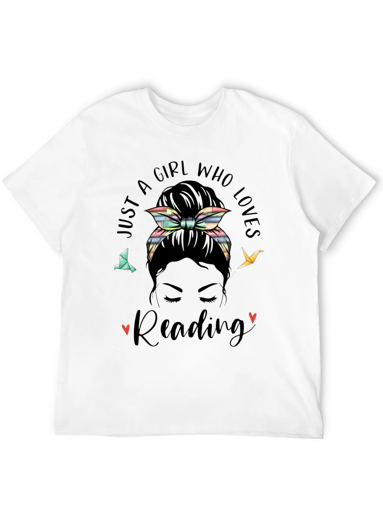 Girl Who Loves Reading T-Shirt