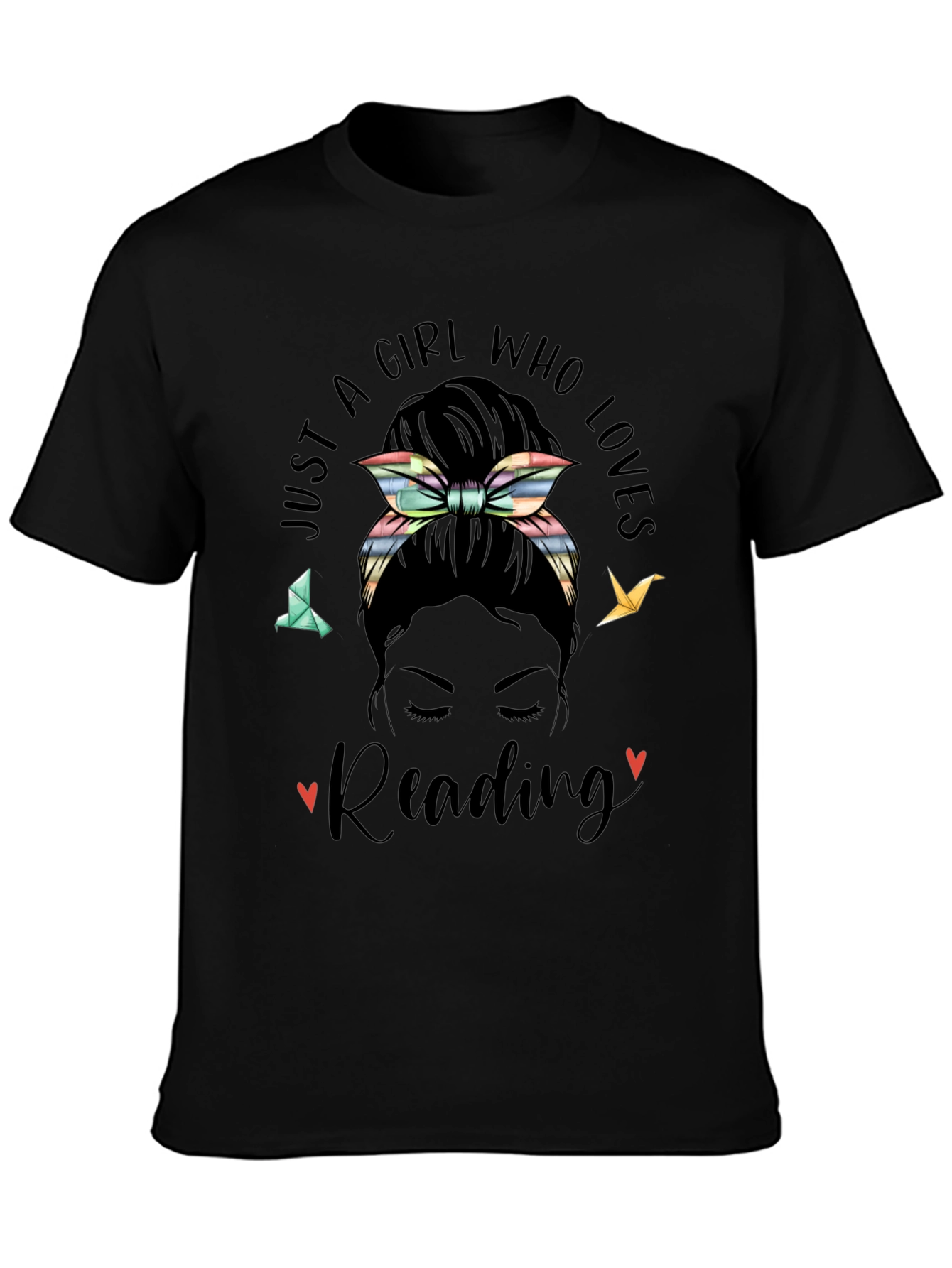 Girl Who Loves Reading T-Shirt