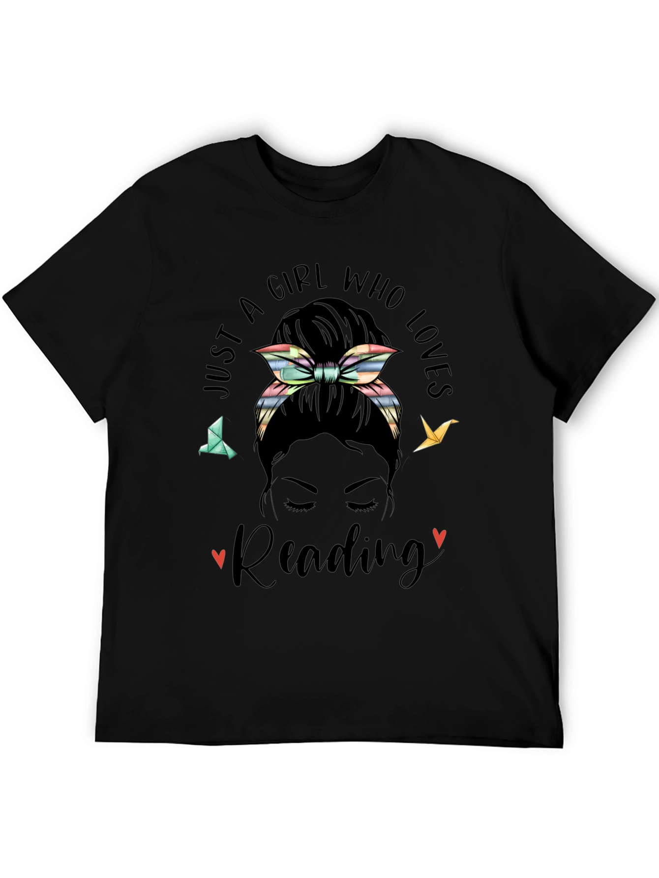 Girl Who Loves Reading T-Shirt
