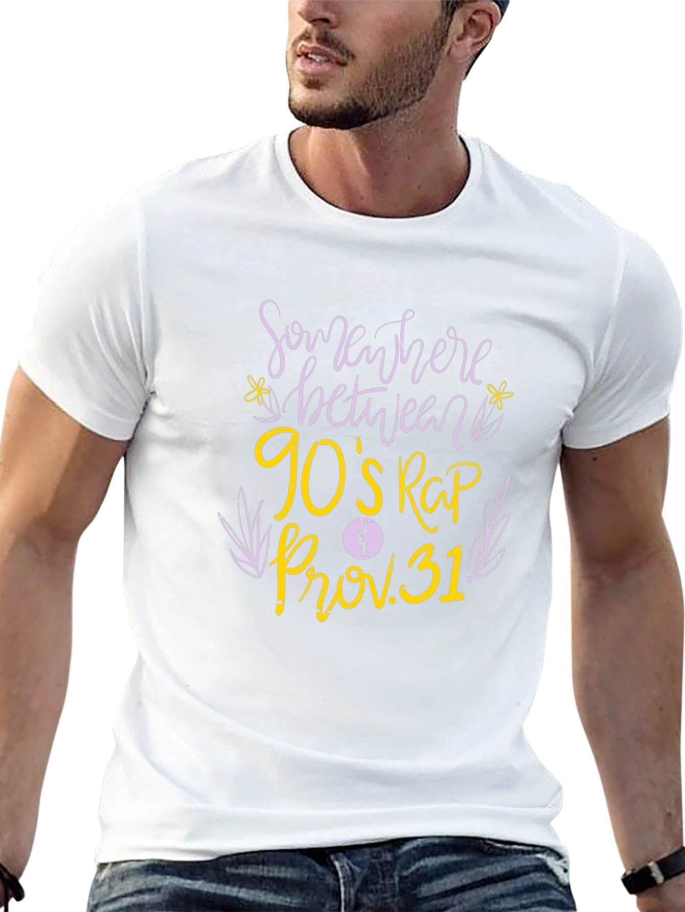 Somewhere Between 90s Rap Prov. 31 Black T-Shirt