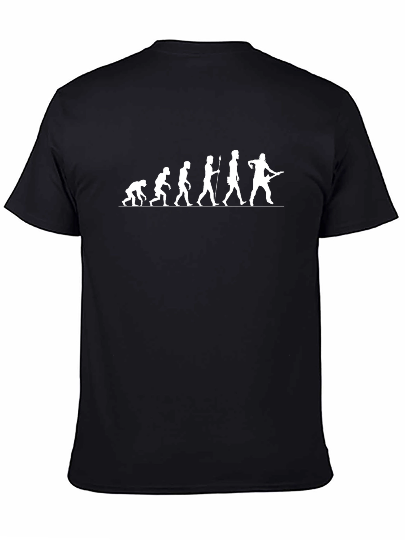 Evolution of Rock Black T-Shirt