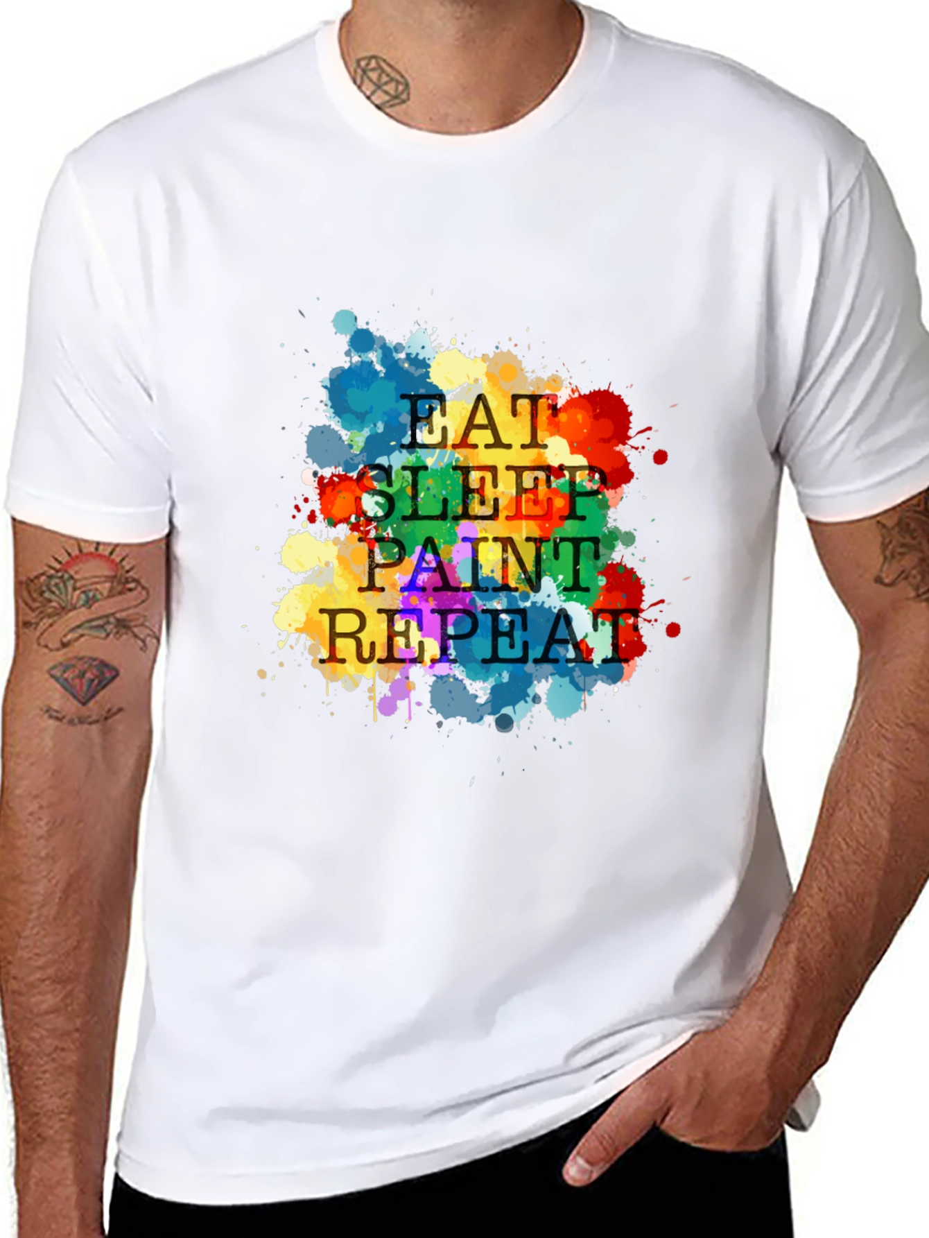 Eat Sleep Paint Repeat T-Shirt