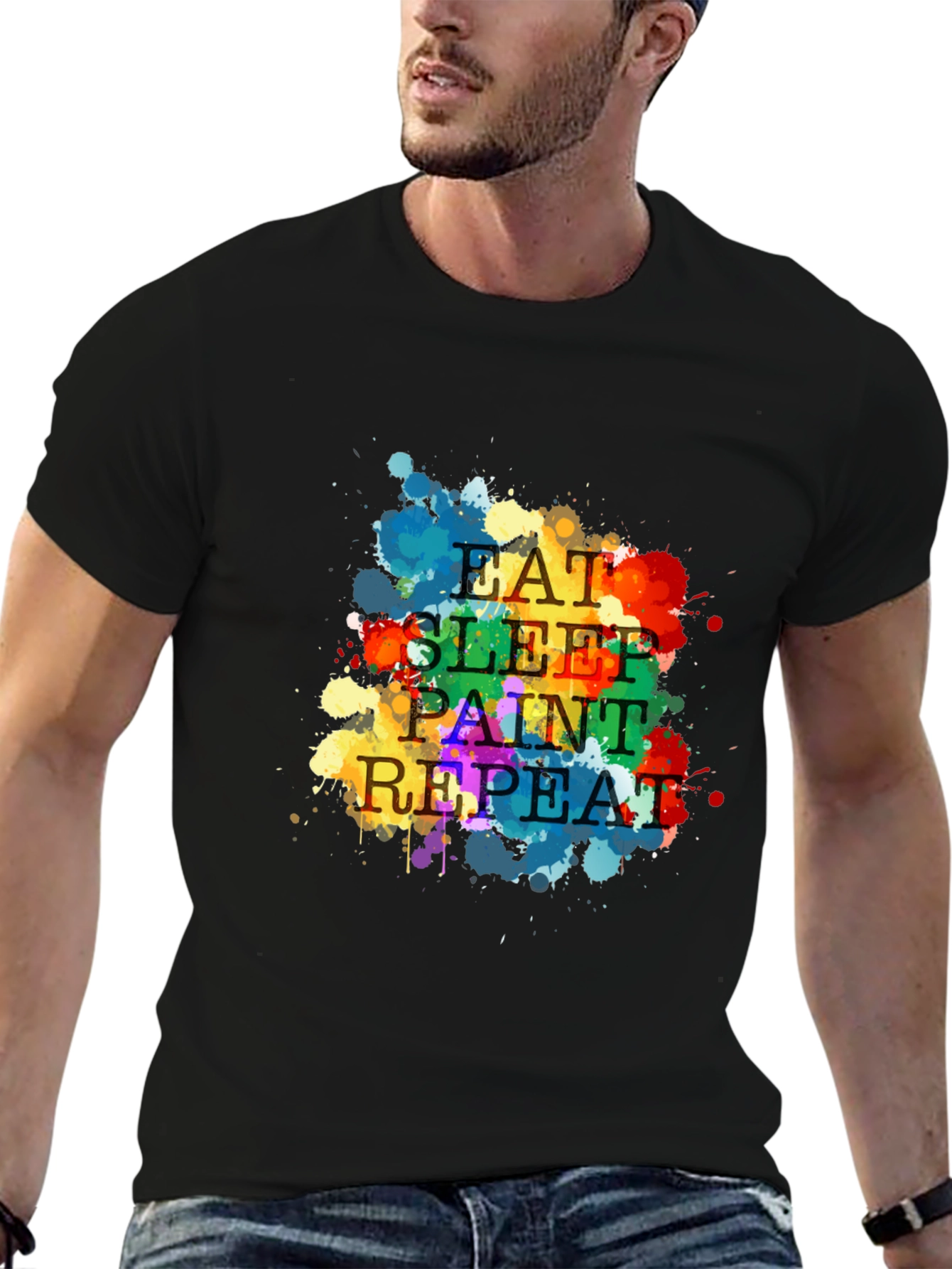 Eat Sleep Paint Repeat T-Shirt