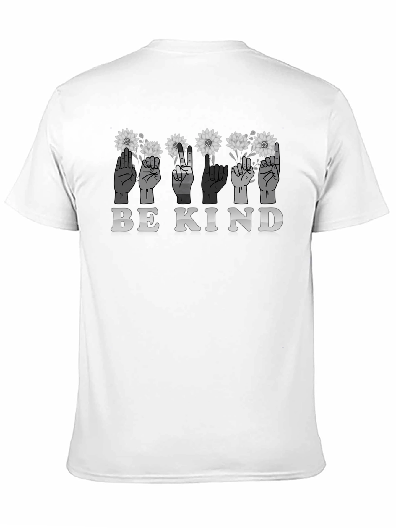 Be Kind Sign Language Graphic T-Shirt