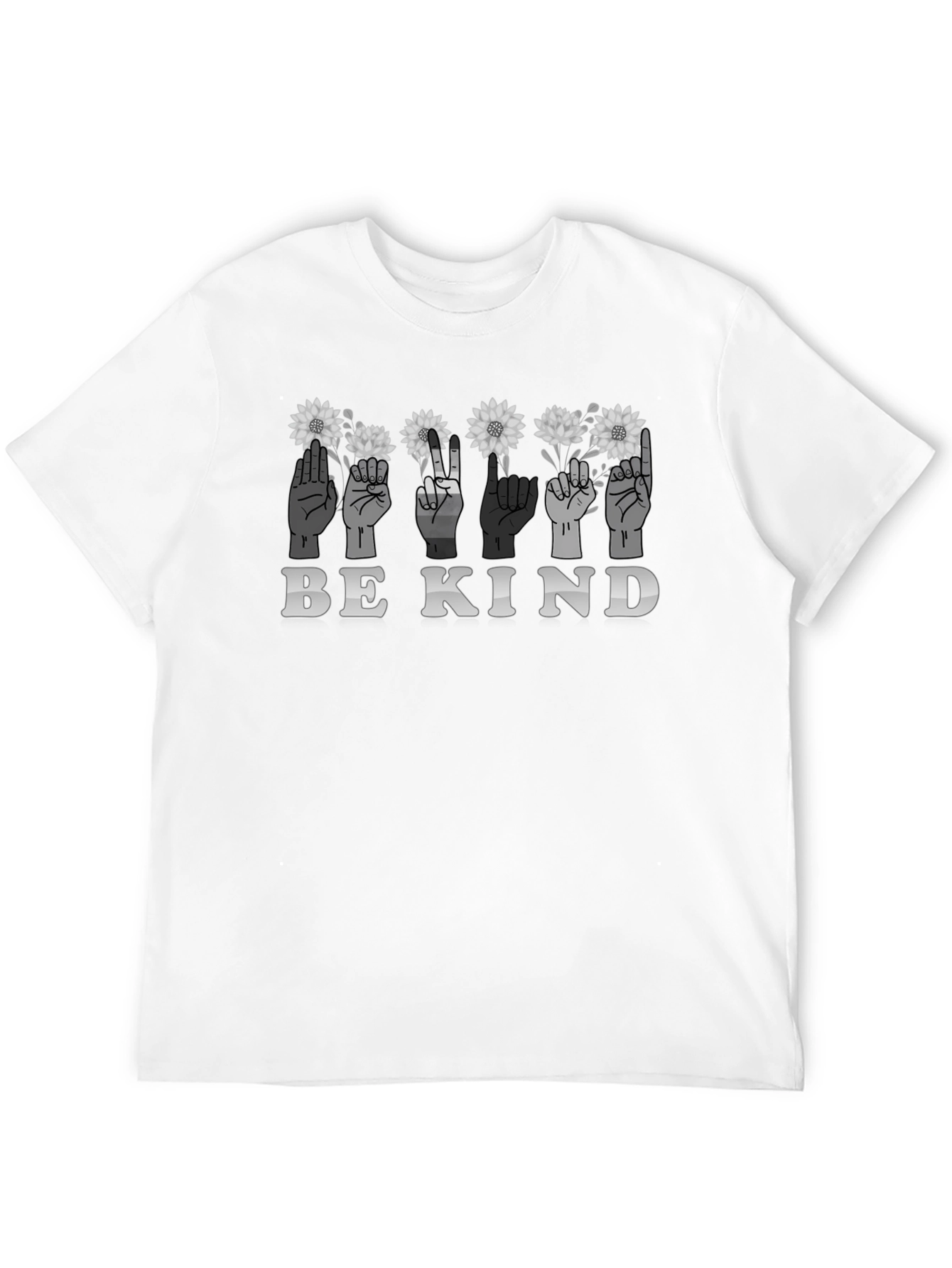 Be Kind Sign Language Graphic T-Shirt