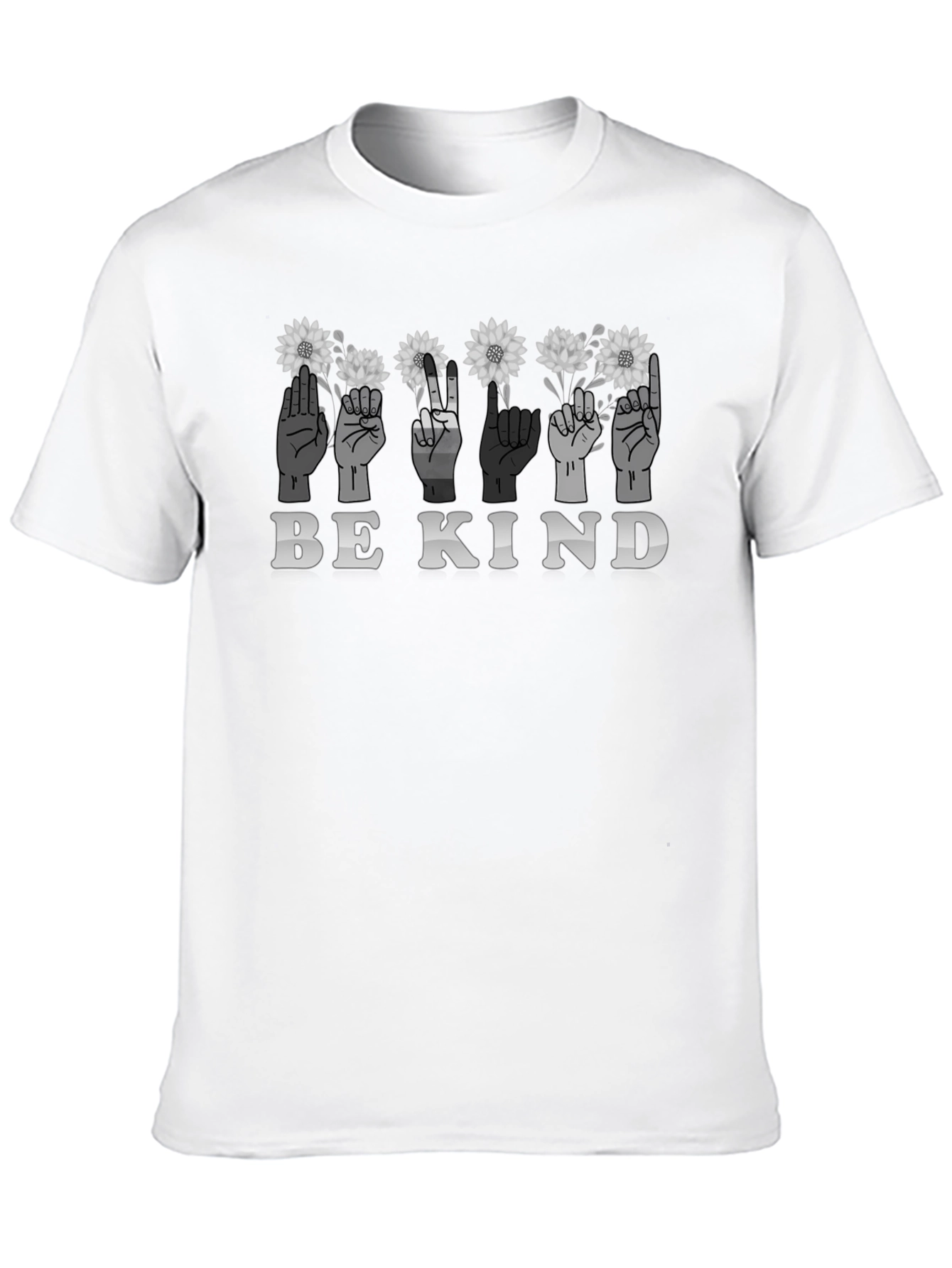 Be Kind Sign Language Graphic T-Shirt