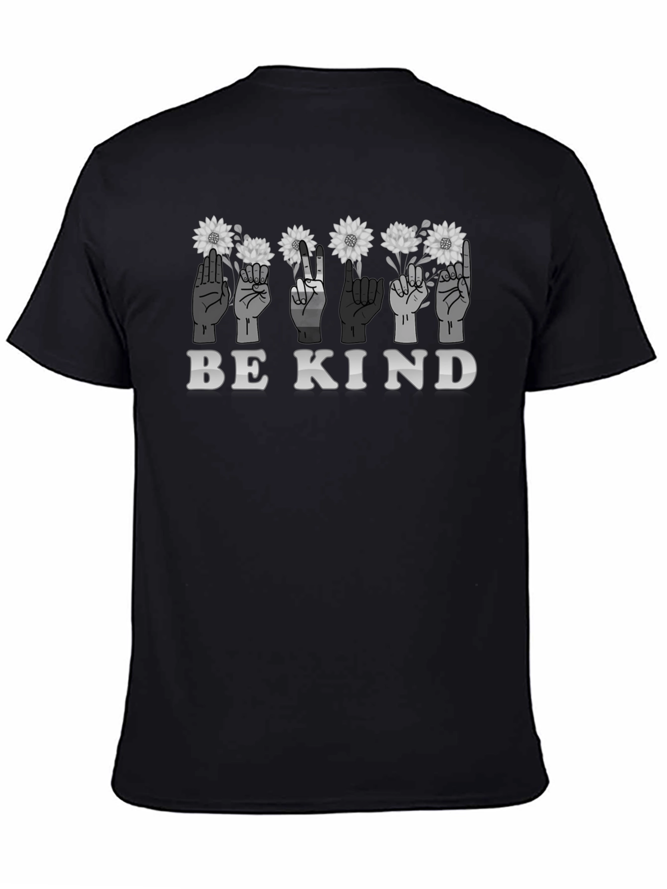Be Kind Sign Language Graphic T-Shirt
