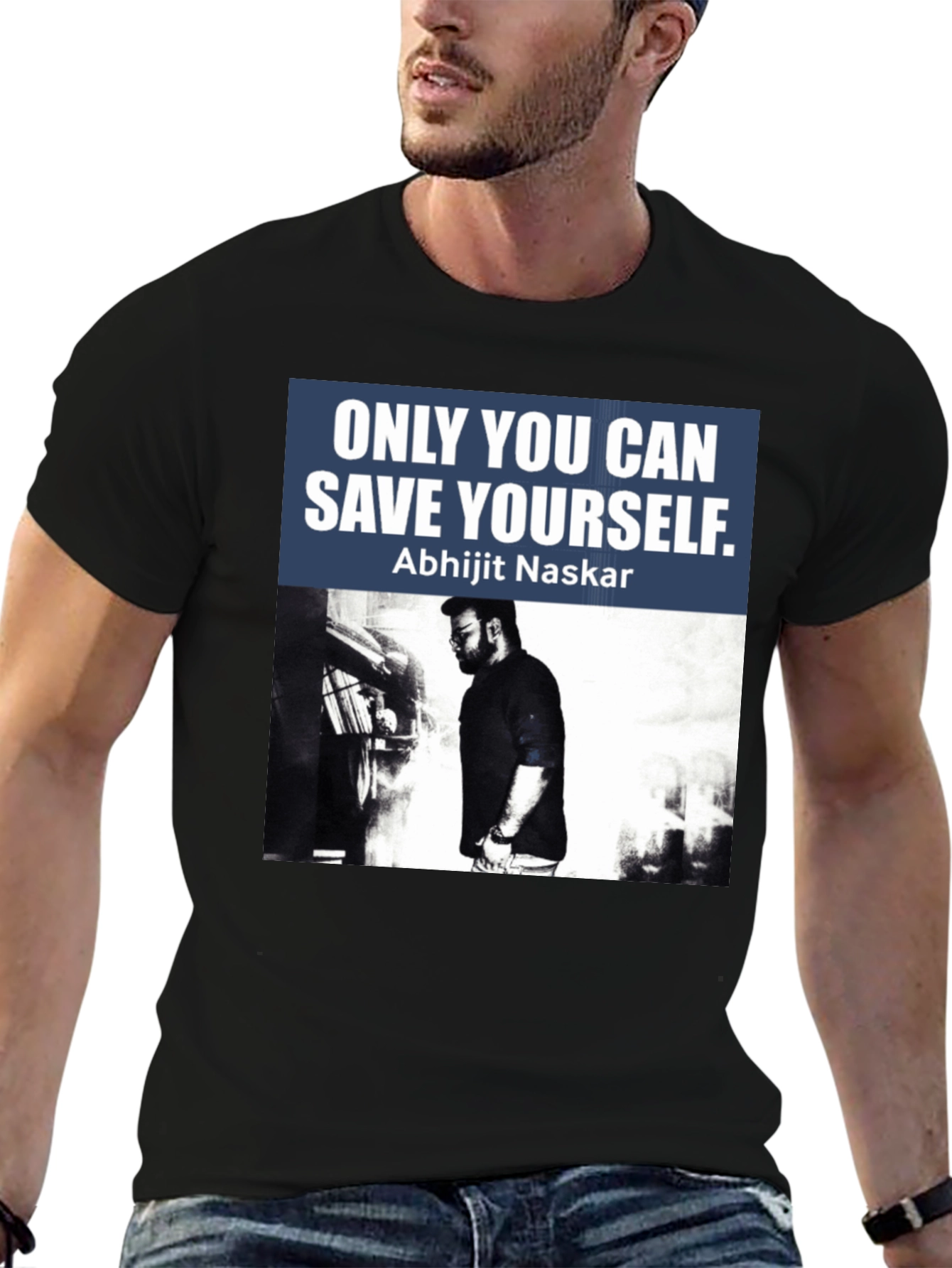 Abhijit Naskar Graphic Print T-Shirt