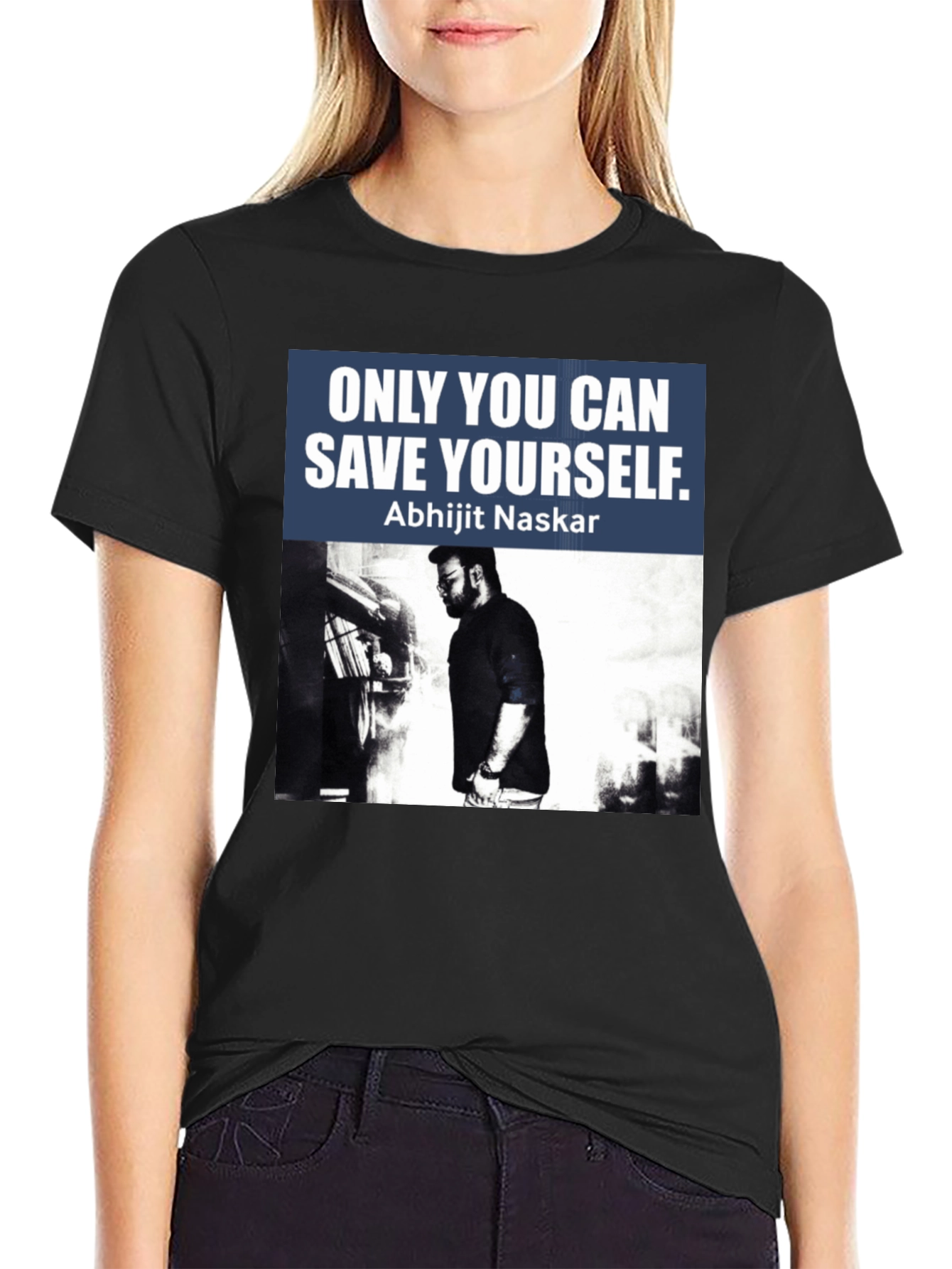 Abhijit Naskar Graphic Print T-Shirt