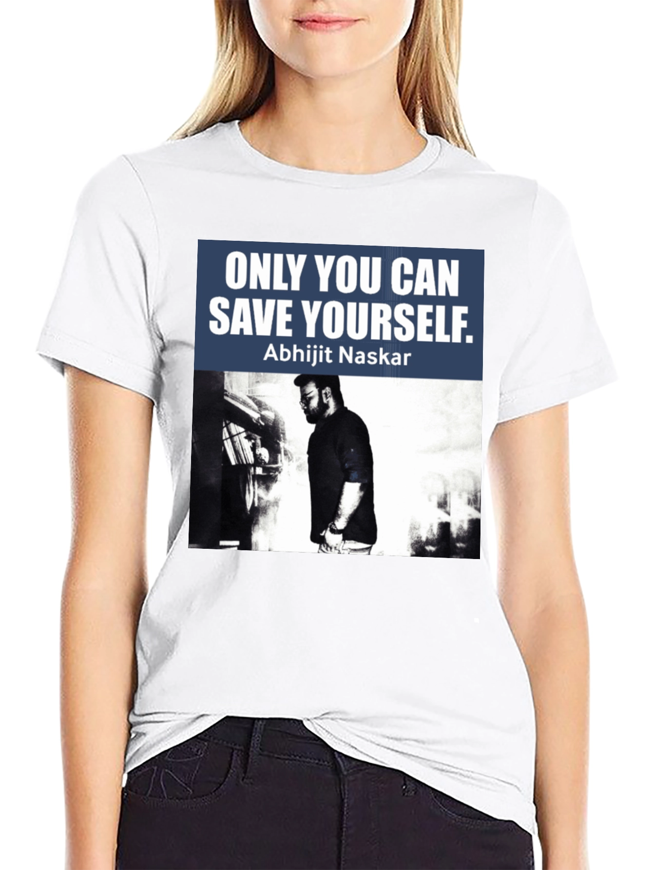 Abhijit Naskar Graphic Print T-Shirt
