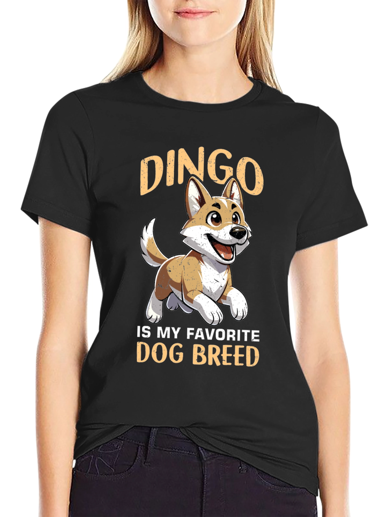 Dingo Dog Breed Graphic Tee