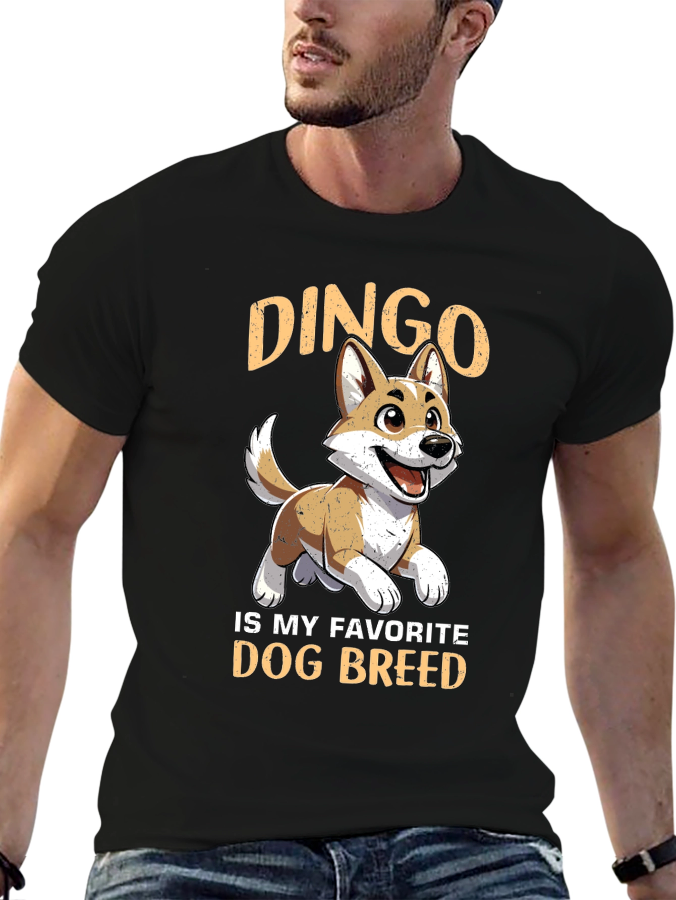 Dingo Dog Breed Graphic Tee