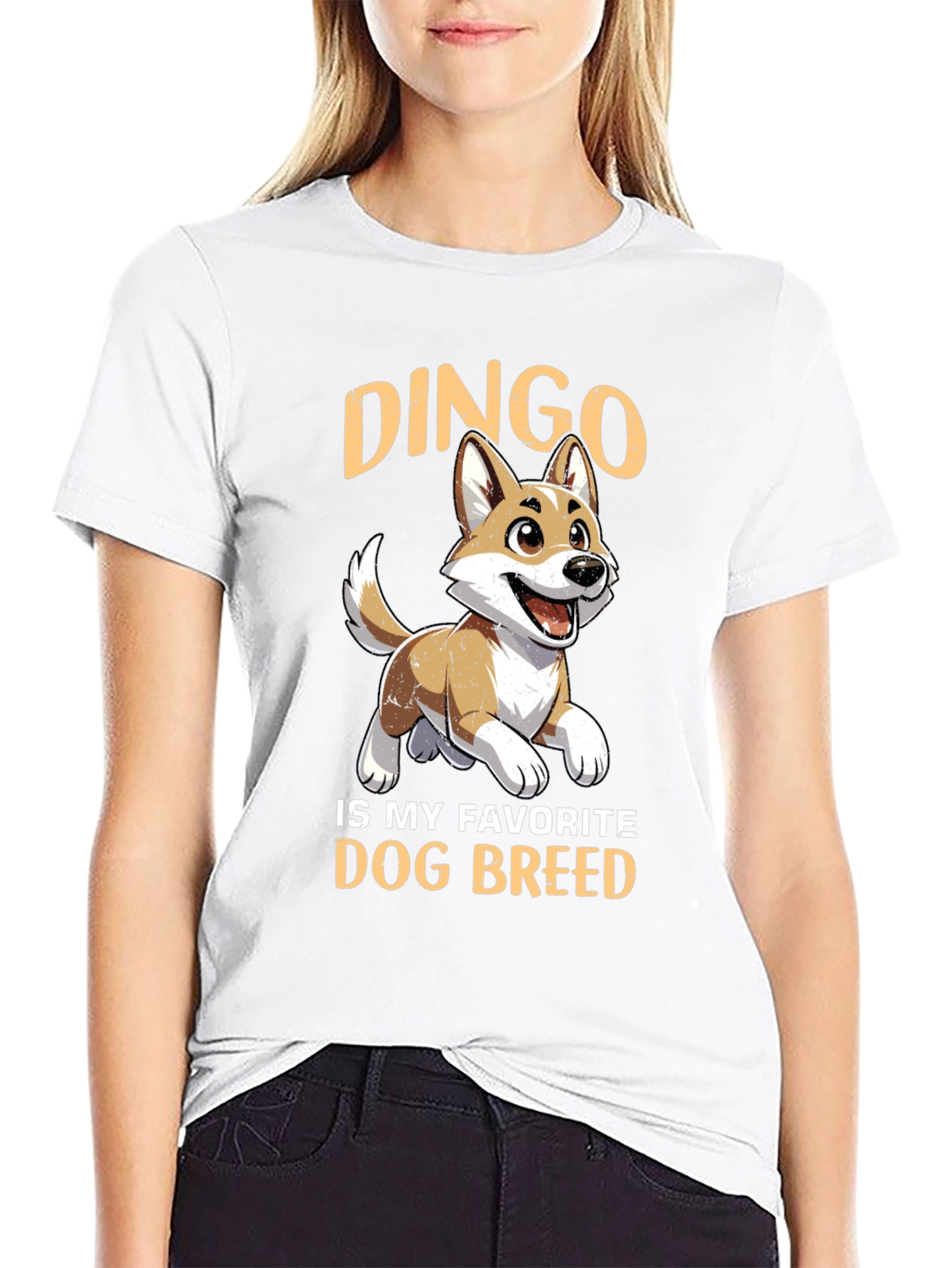 Dingo Dog Breed Graphic Tee