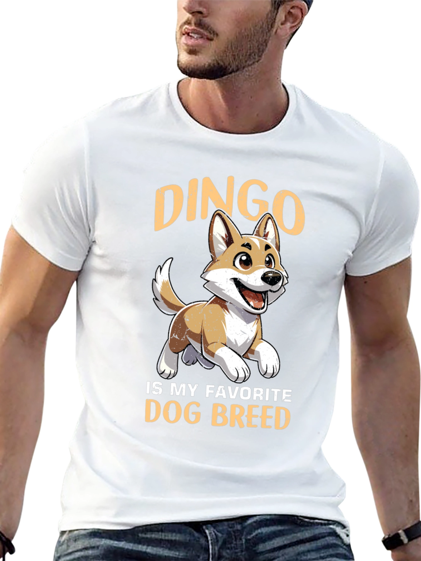 Dingo Dog Breed Graphic Tee
