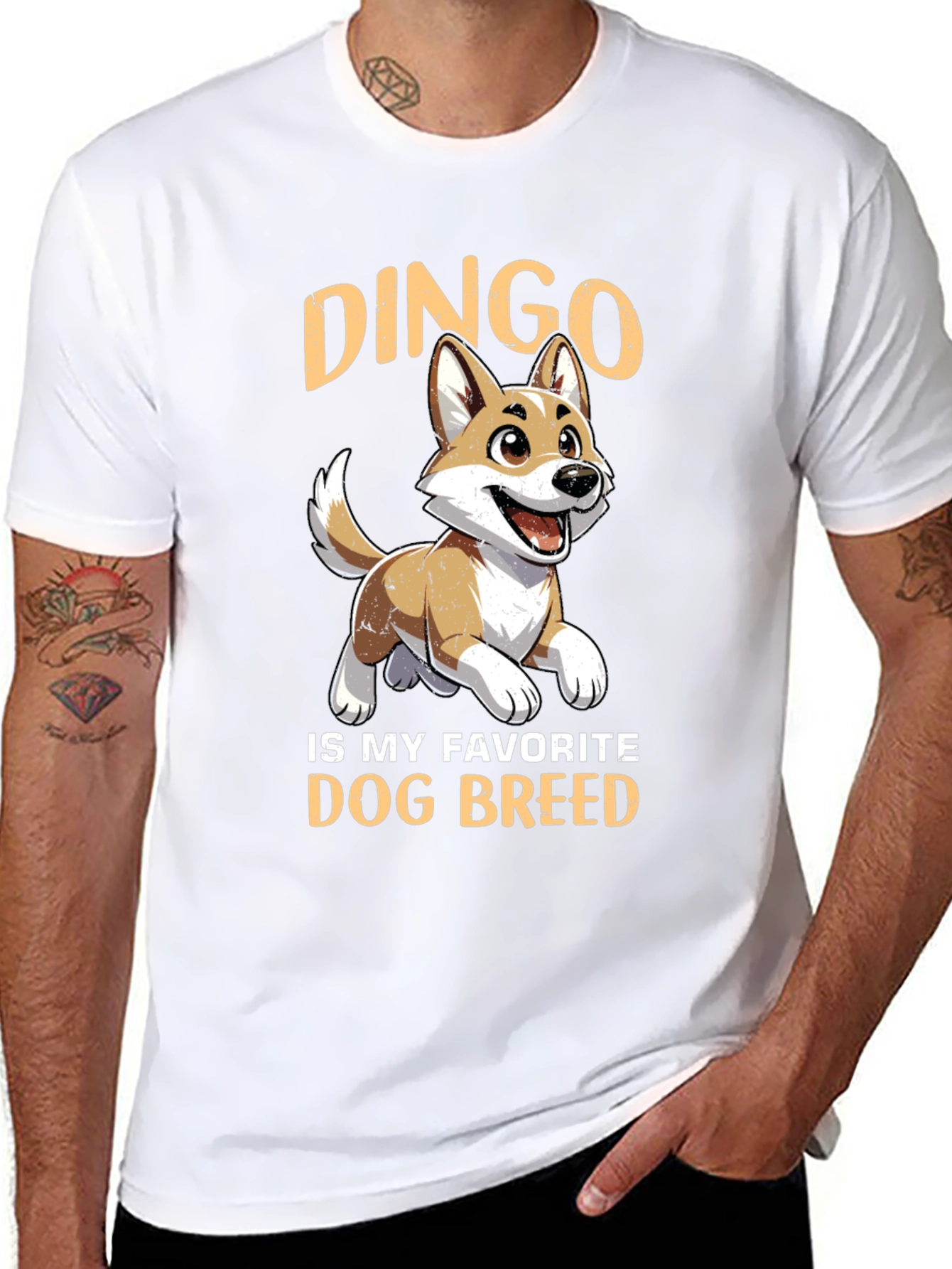Dingo Dog Breed Graphic Tee