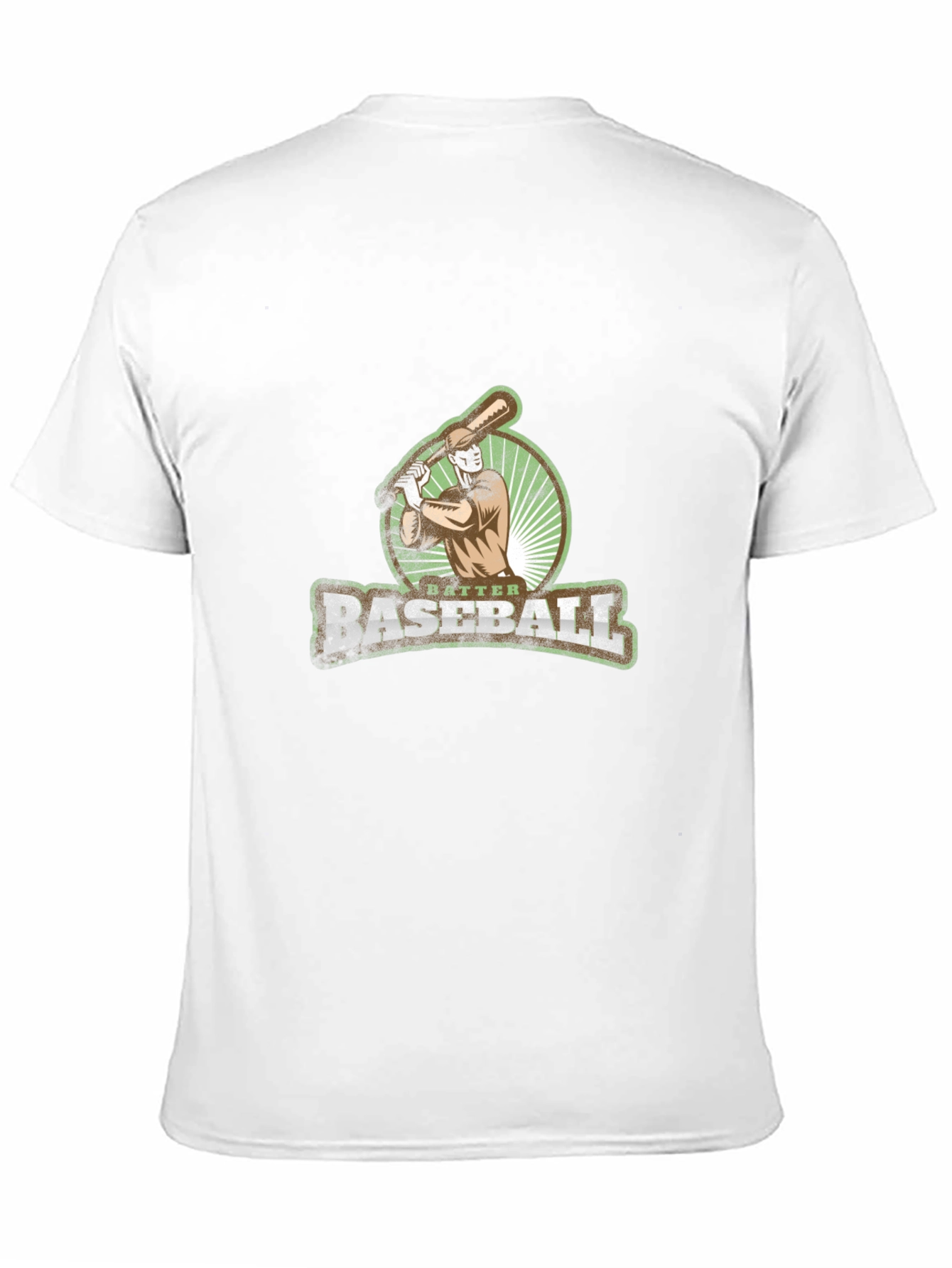 Batter Up Baseball Graphic Tee - Classic Black