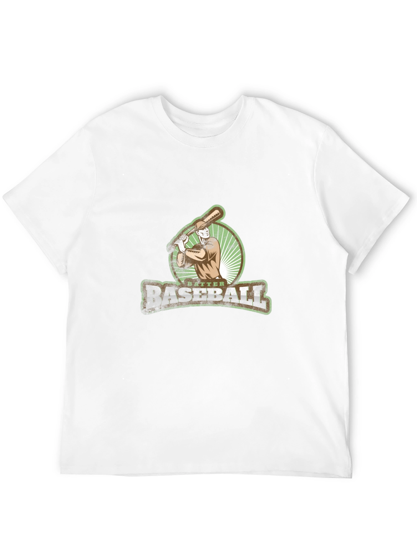 Batter Up Baseball Graphic Tee - Classic Black