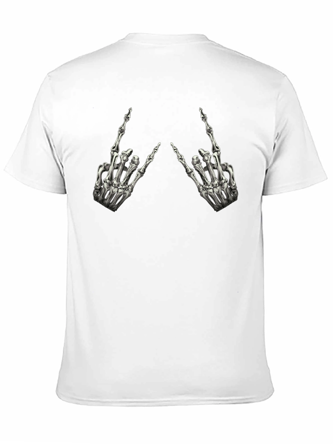 Rock On Skeleton Hand Graphic Tee