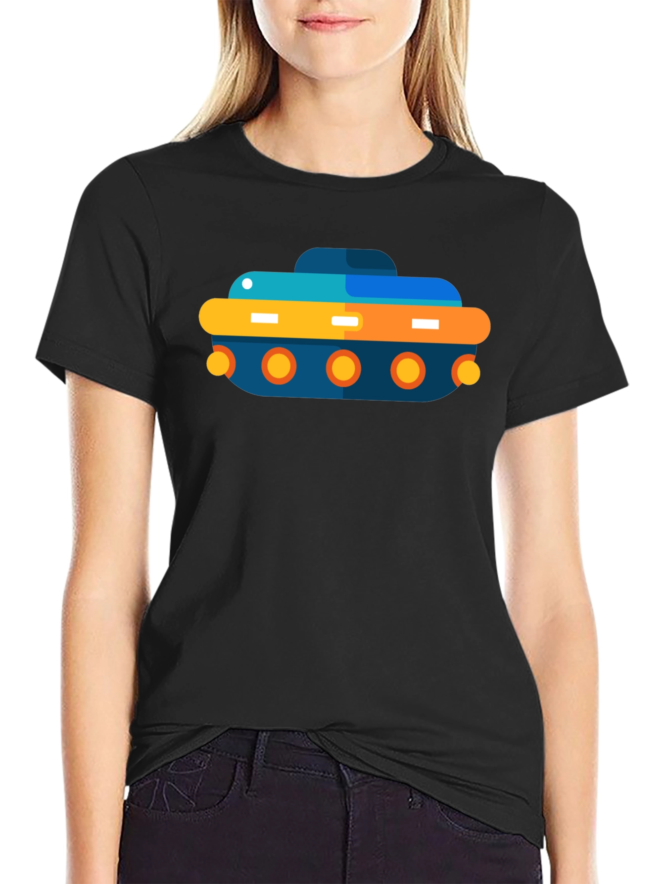 Funky Submarine Graphic T-Shirt
