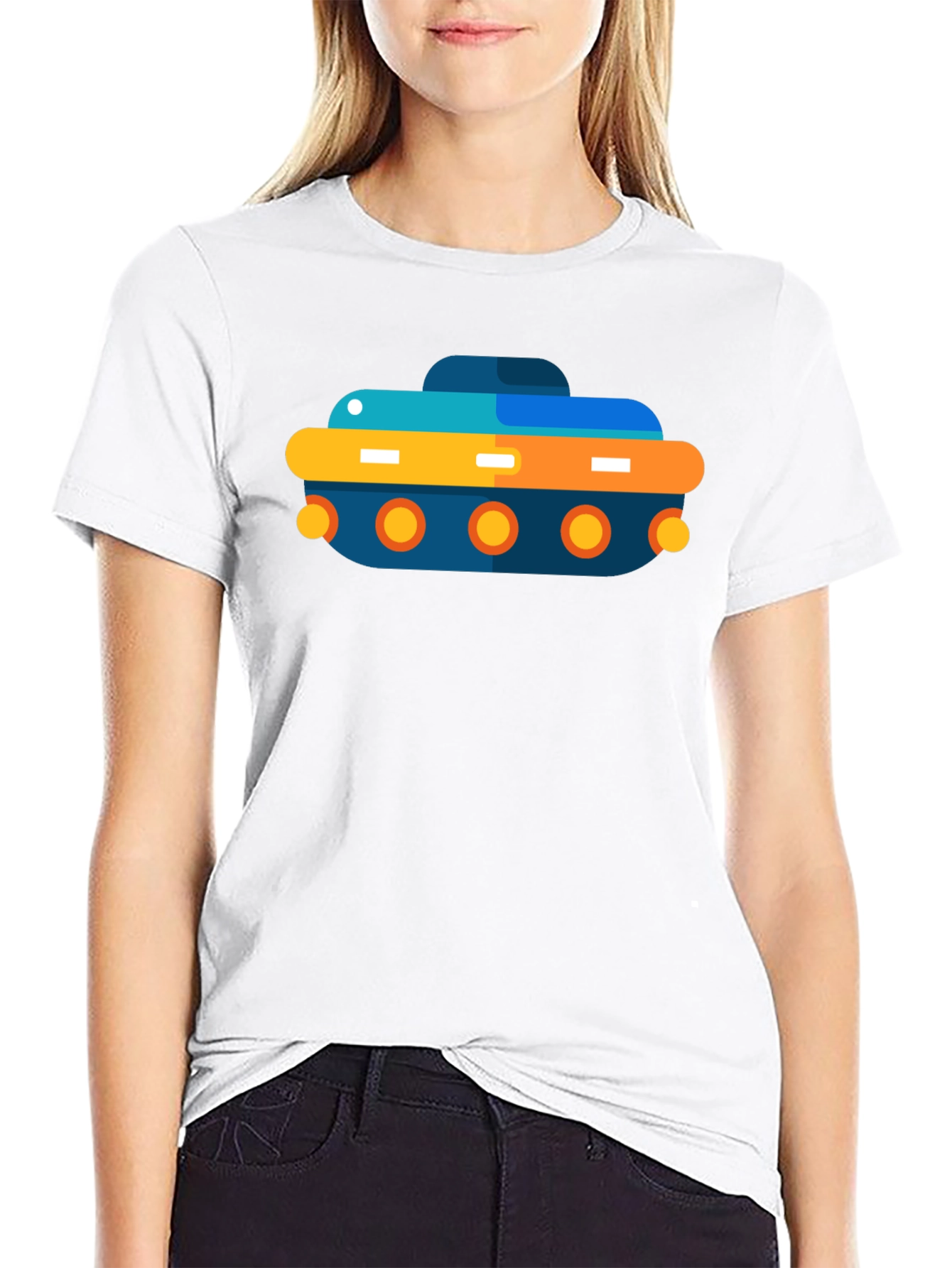 Funky Submarine Graphic T-Shirt