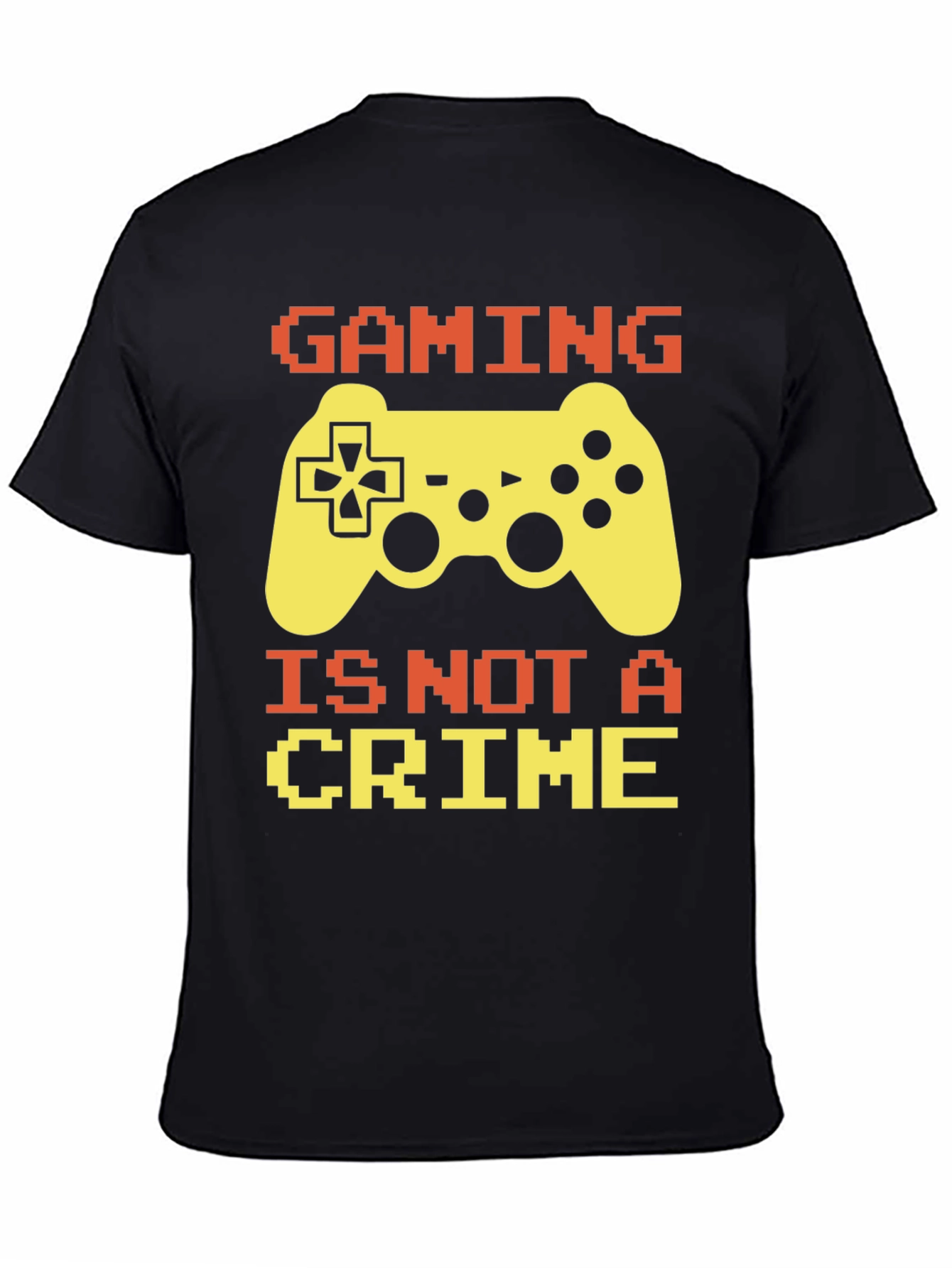 Gaming is Not A Crime T-Shirt - Gamer Tee