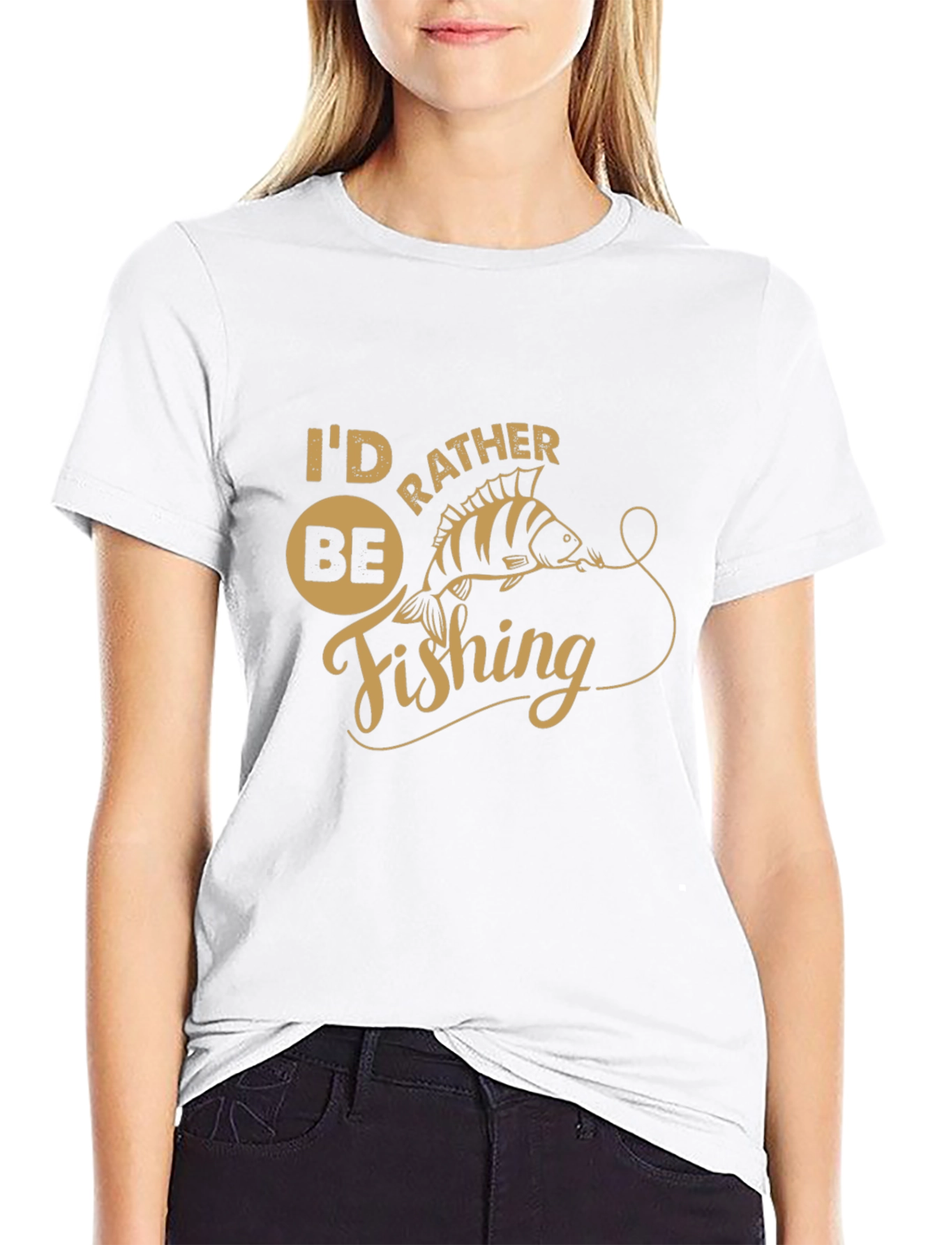 Id Rather Be Fishing T-Shirt