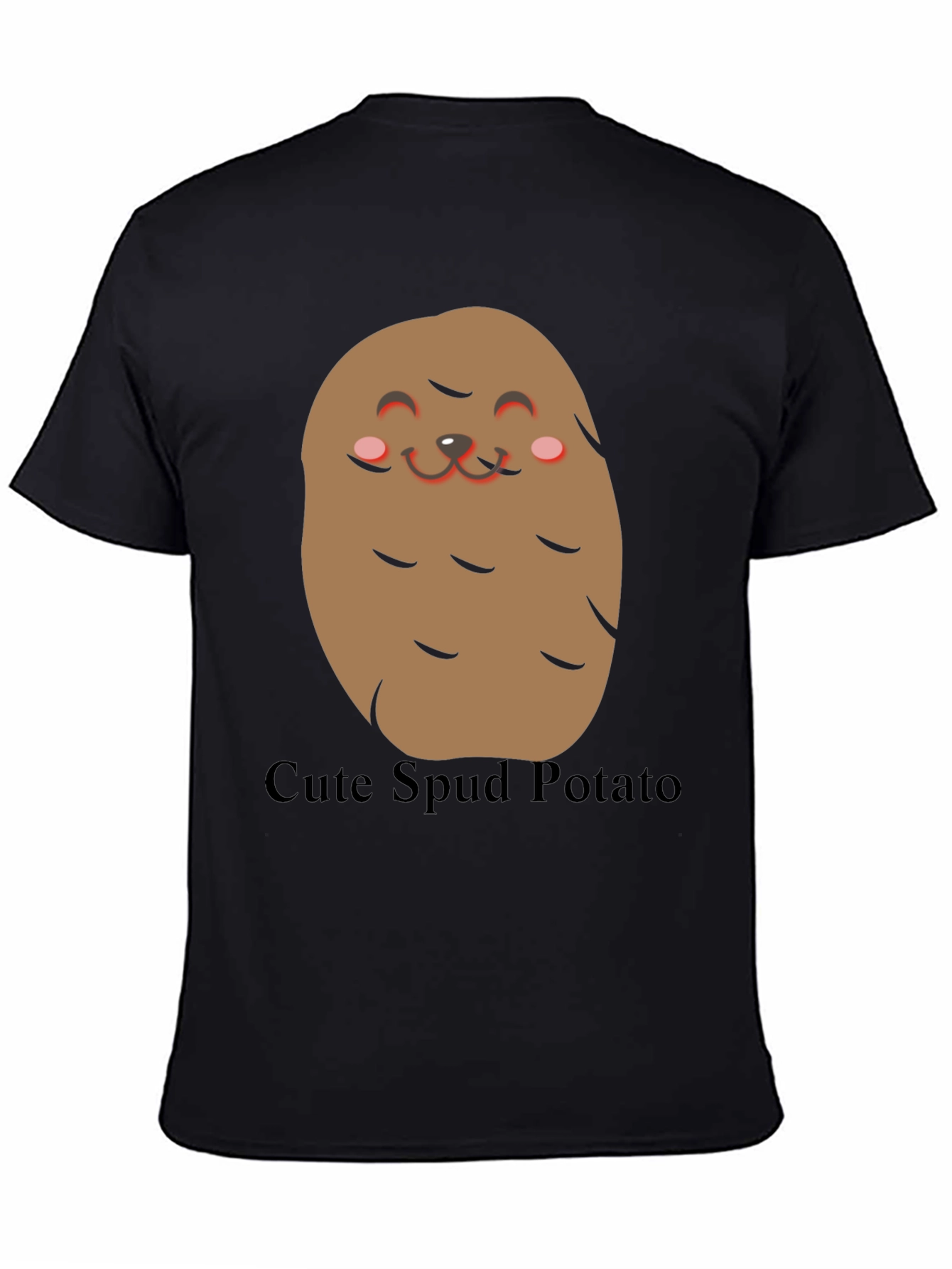 Cute Spud Potato T-Shirt - Funny Food Tee