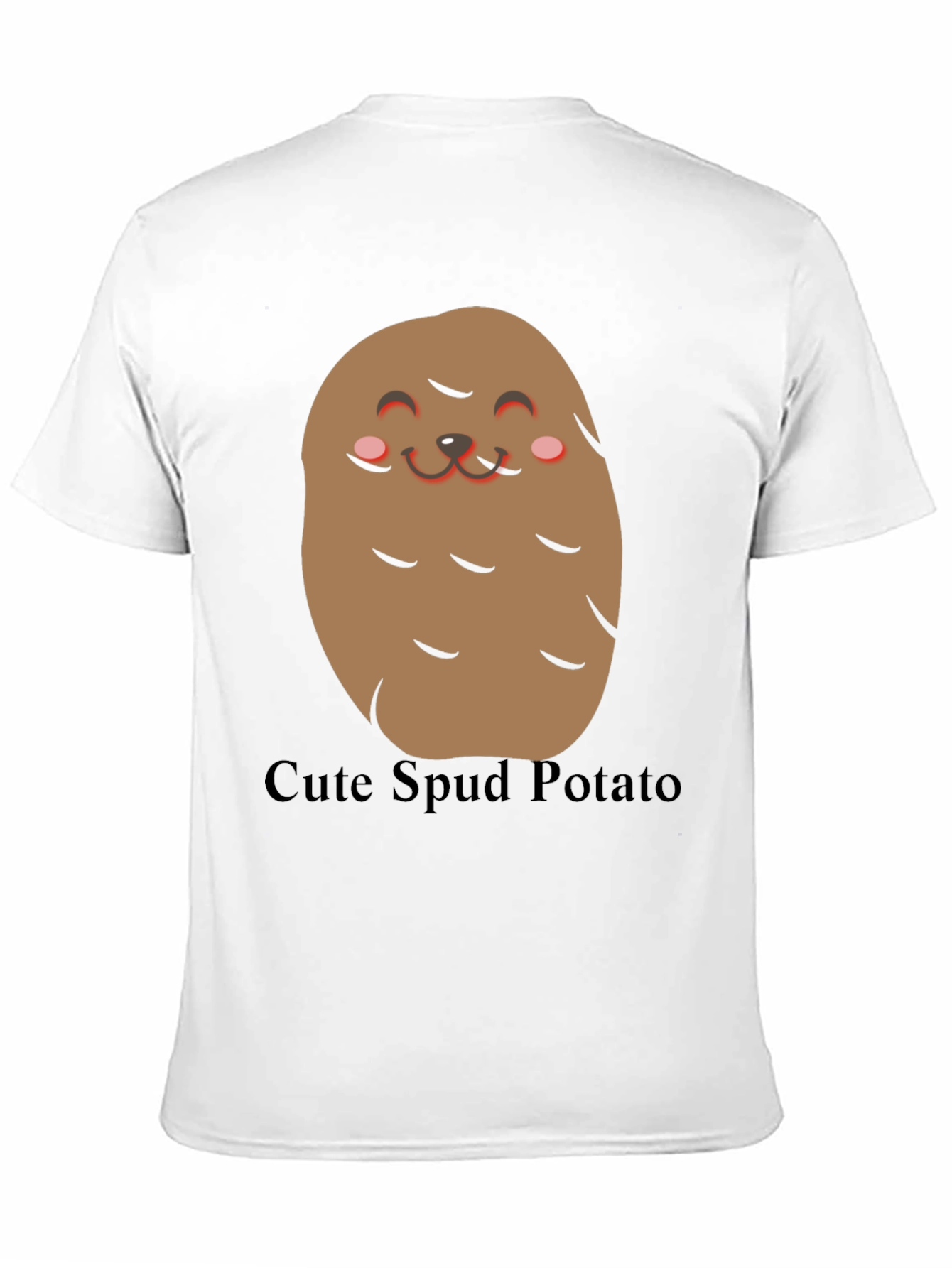 Cute Spud Potato T-Shirt - Funny Food Tee