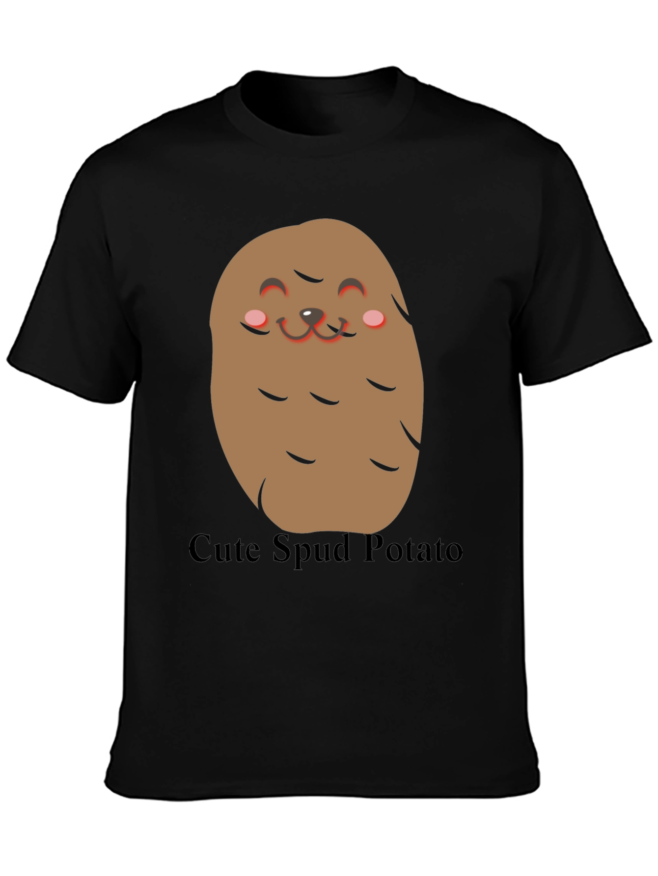 Cute Spud Potato T-Shirt - Funny Food Tee