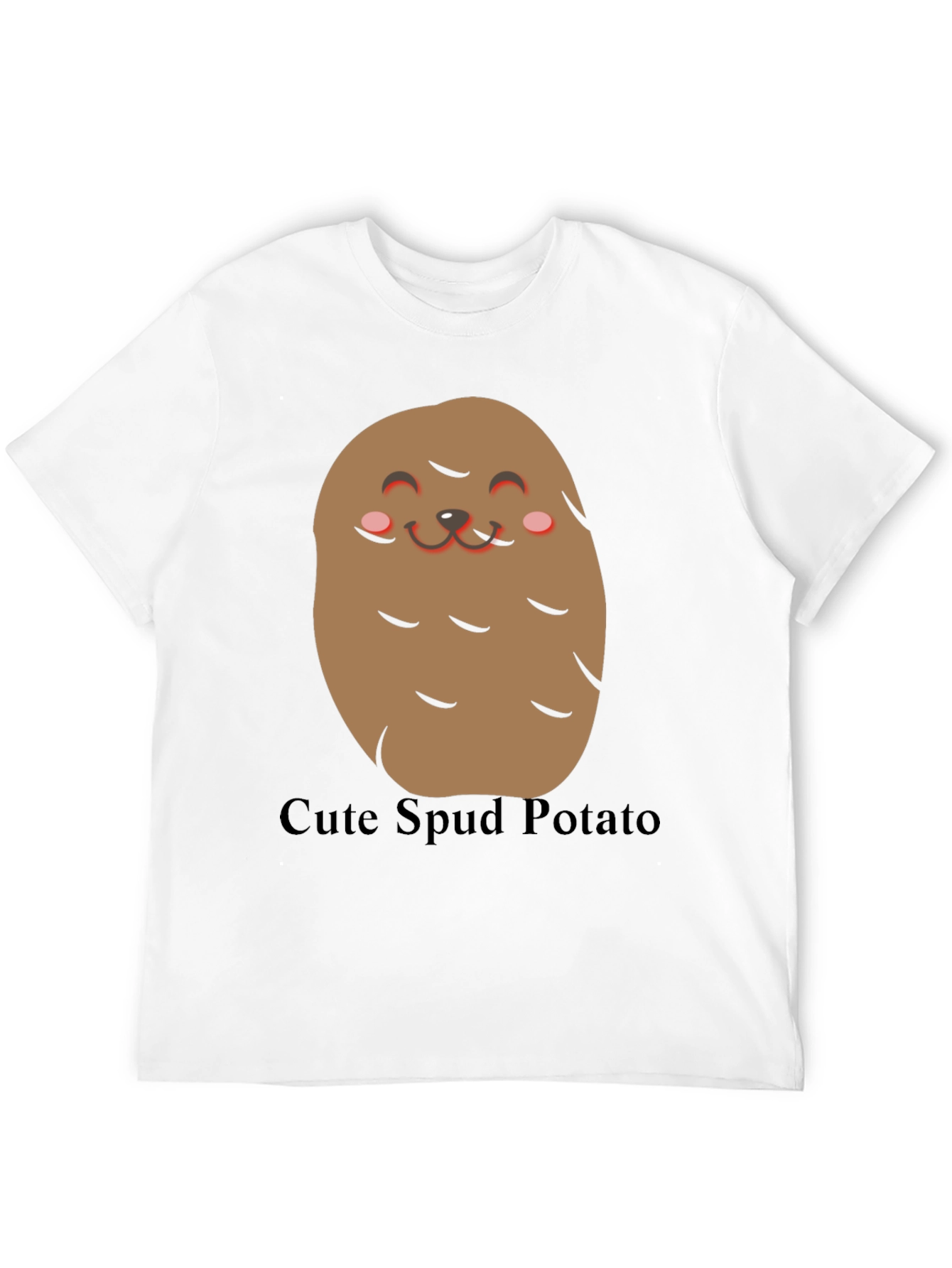 Cute Spud Potato T-Shirt - Funny Food Tee