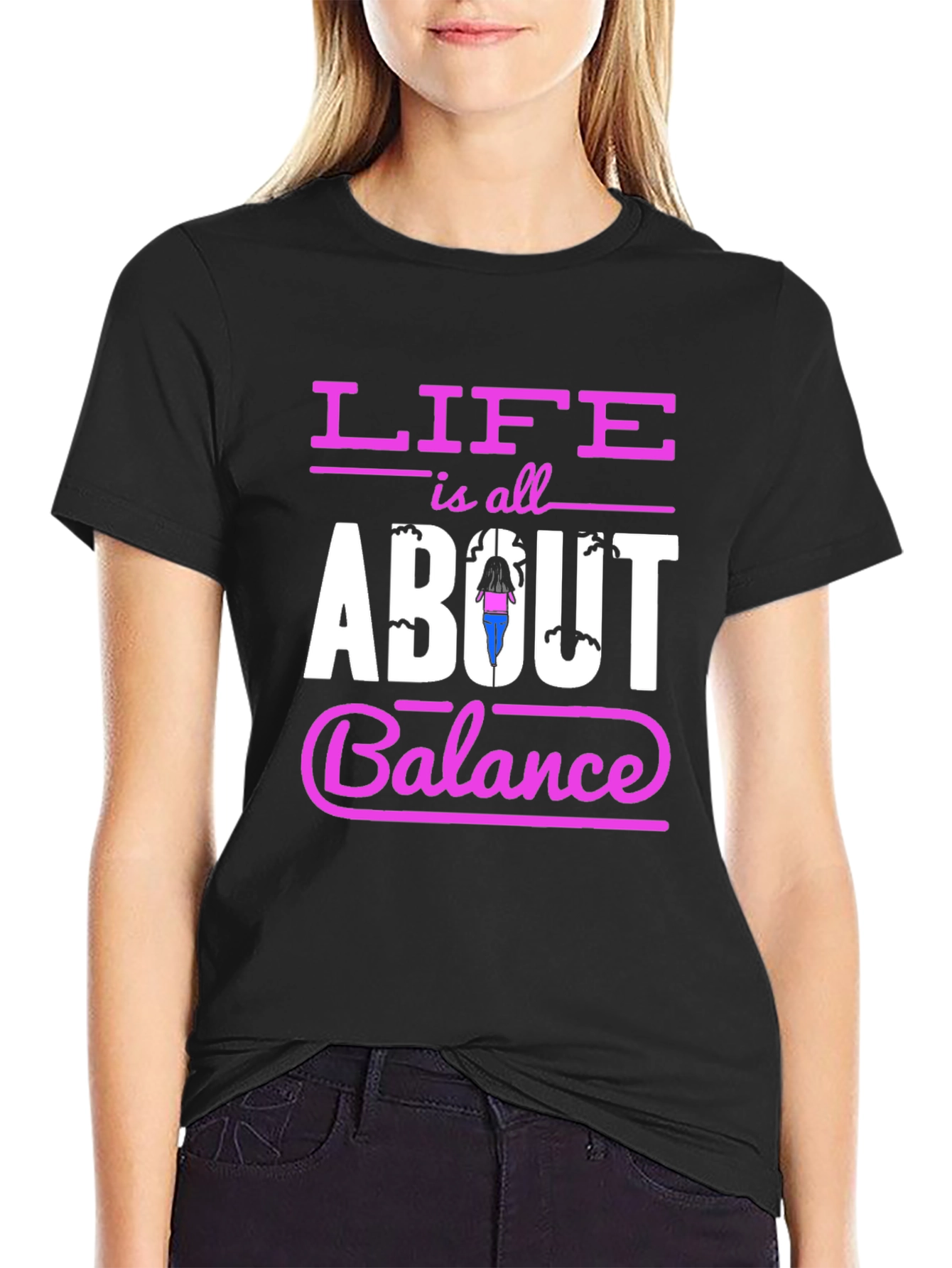 Life is All About Balance Graphic Tee