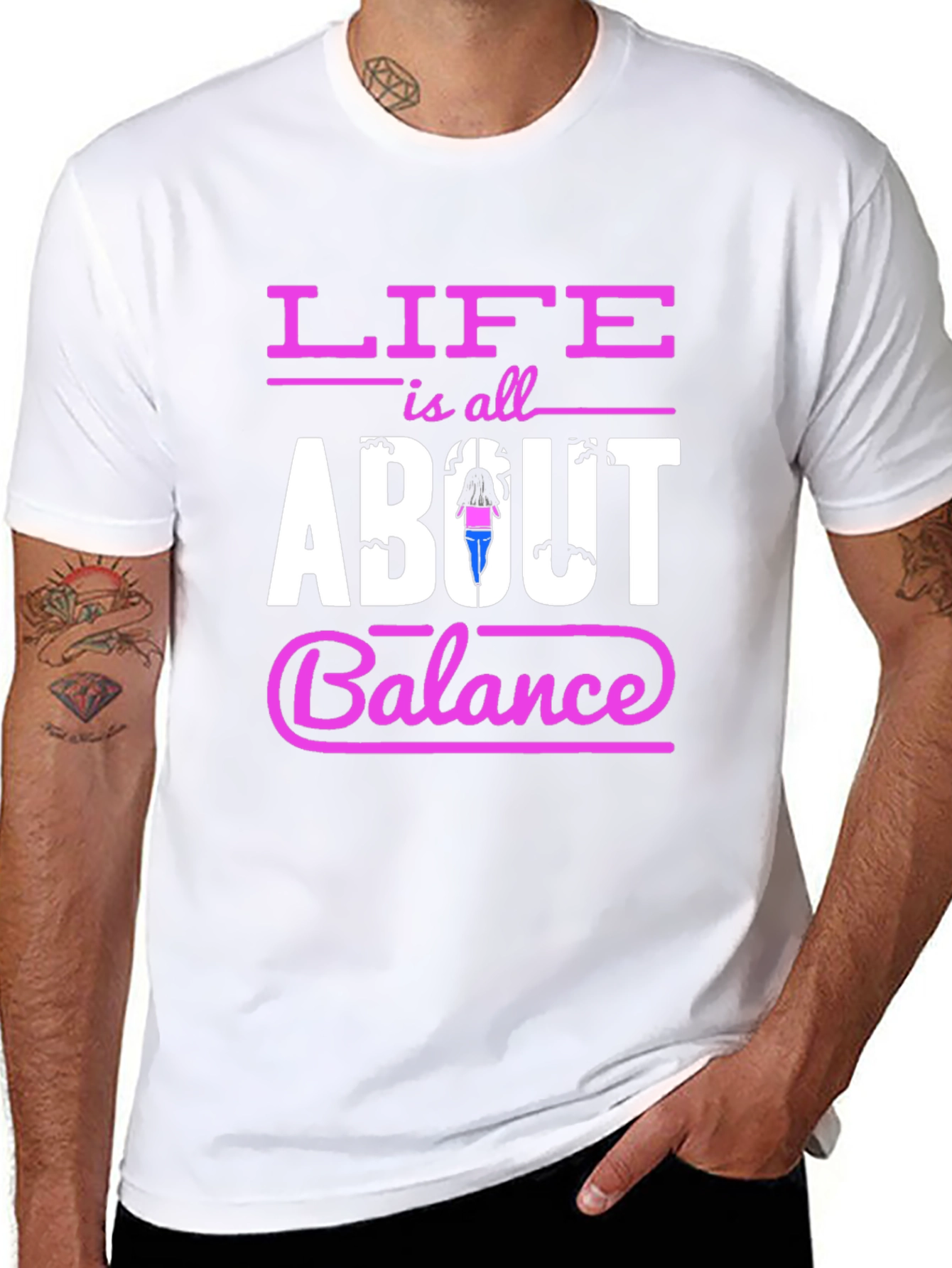 Life is All About Balance Graphic Tee