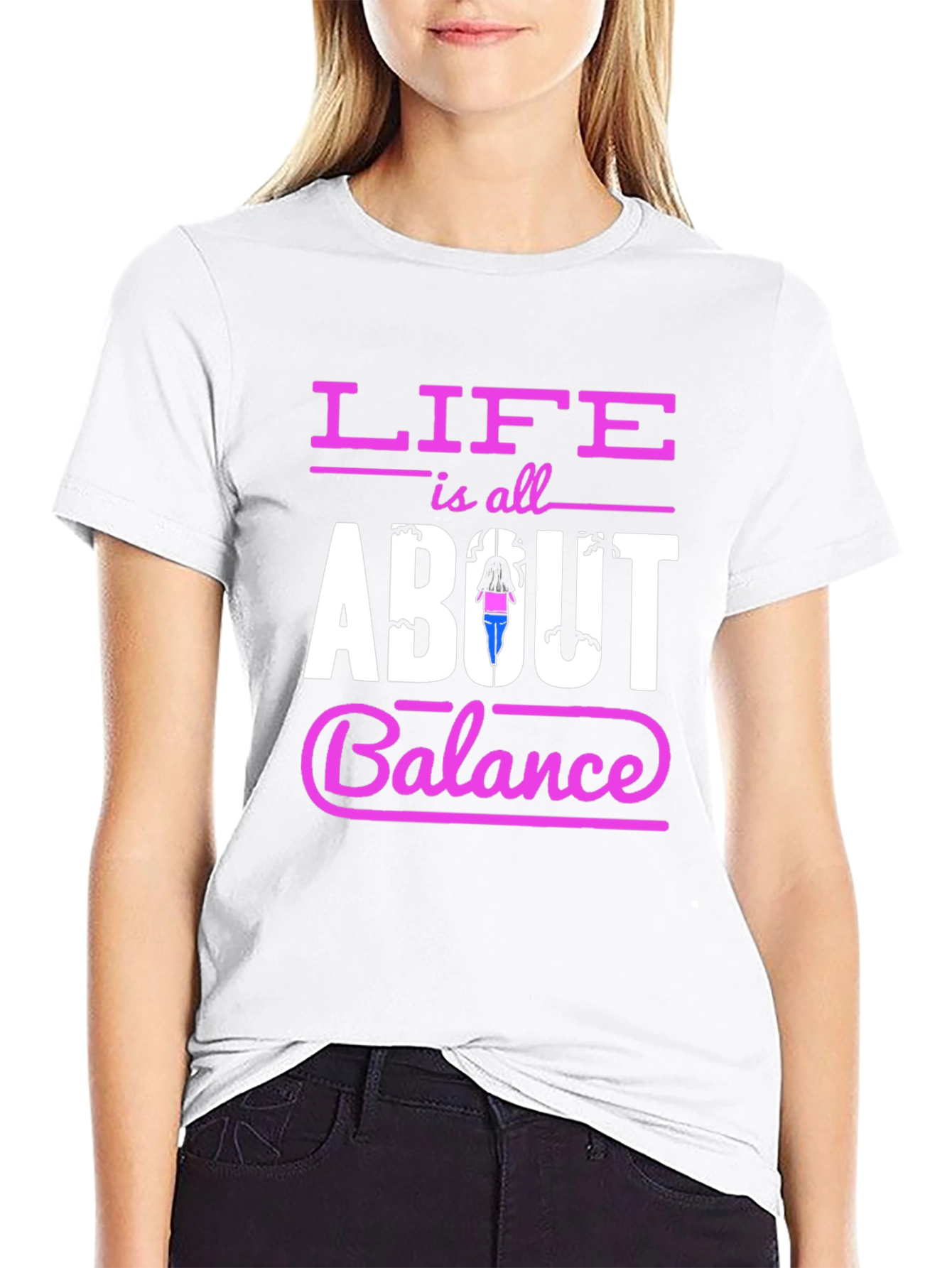 Life is All About Balance Graphic Tee