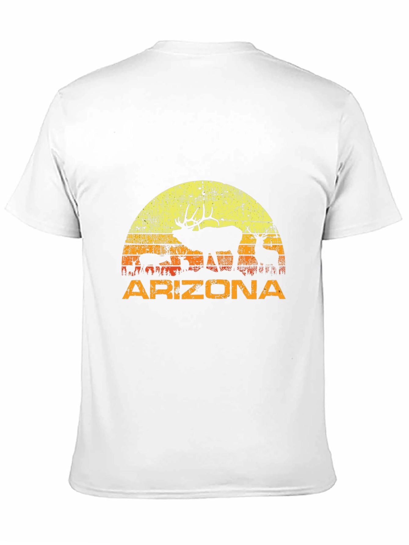 Arizona Sunset Elk Graphic Tee