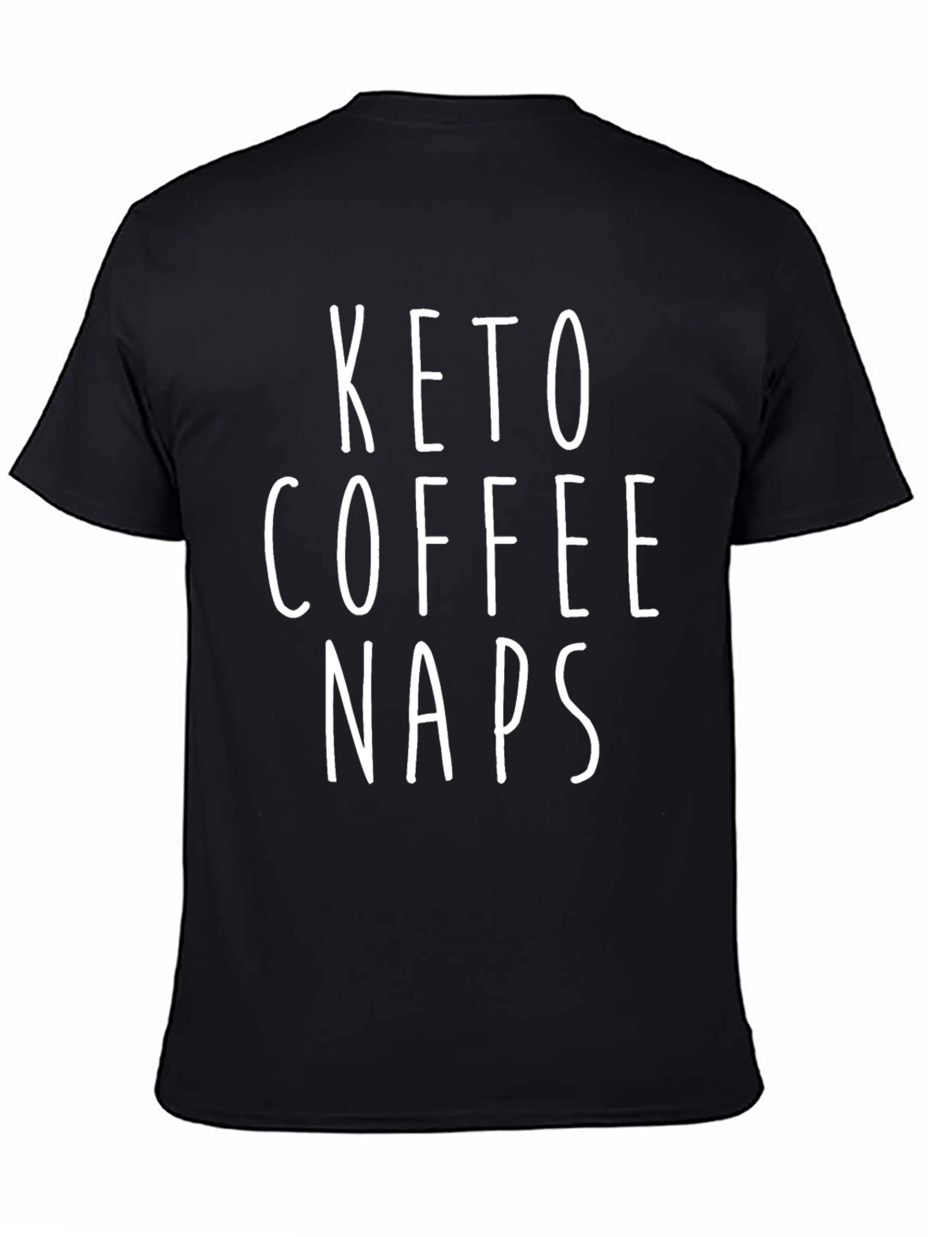 Keto Coffee Naps Graphic T-Shirt - Funny & Stylish