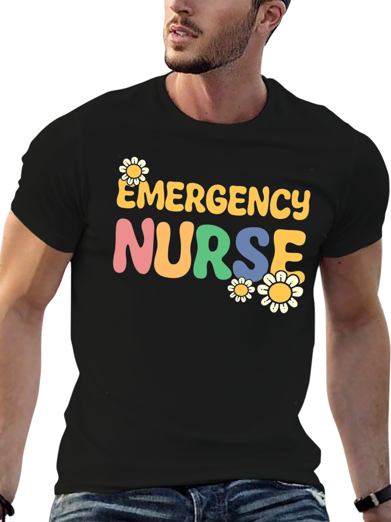Emergency Nurse Graphic T-Shirt