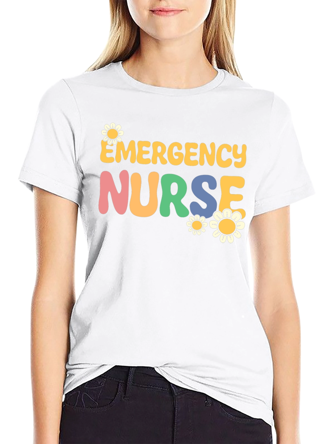Emergency Nurse Graphic T-Shirt