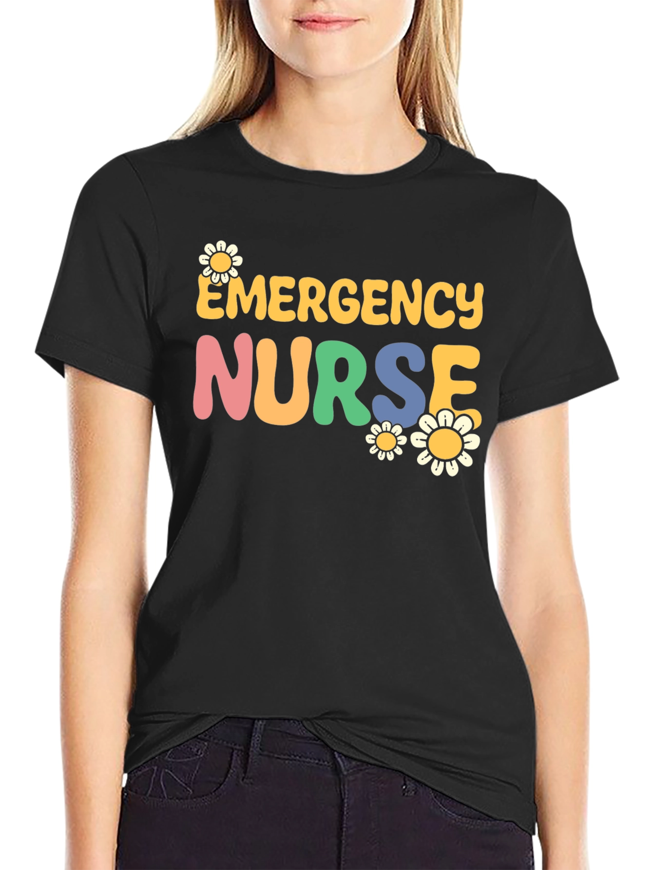 Emergency Nurse Graphic T-Shirt