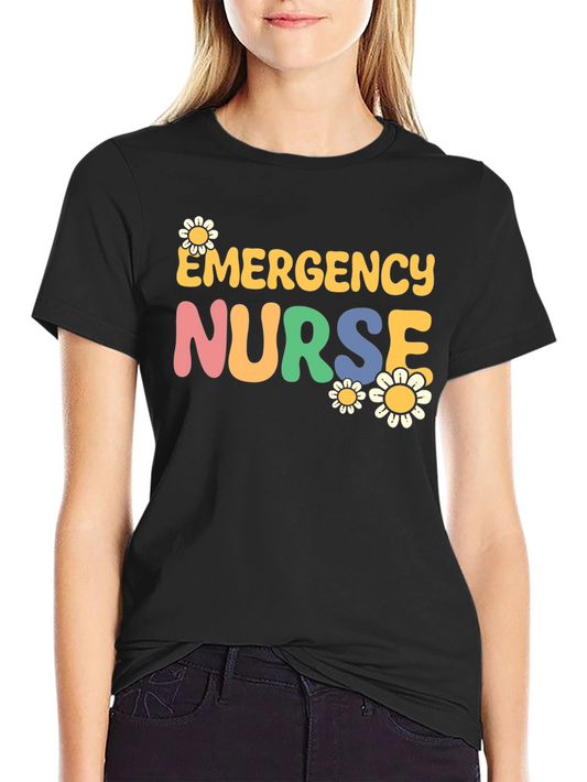 Emergency Nurse Graphic T-Shirt