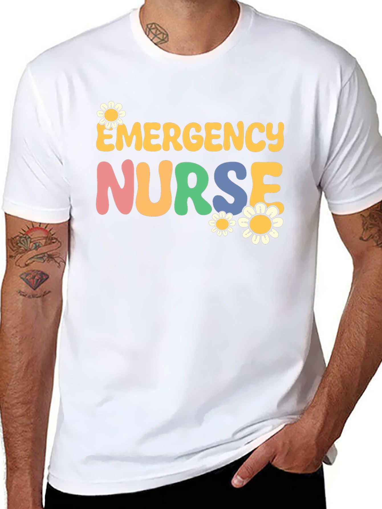 Emergency Nurse Graphic T-Shirt