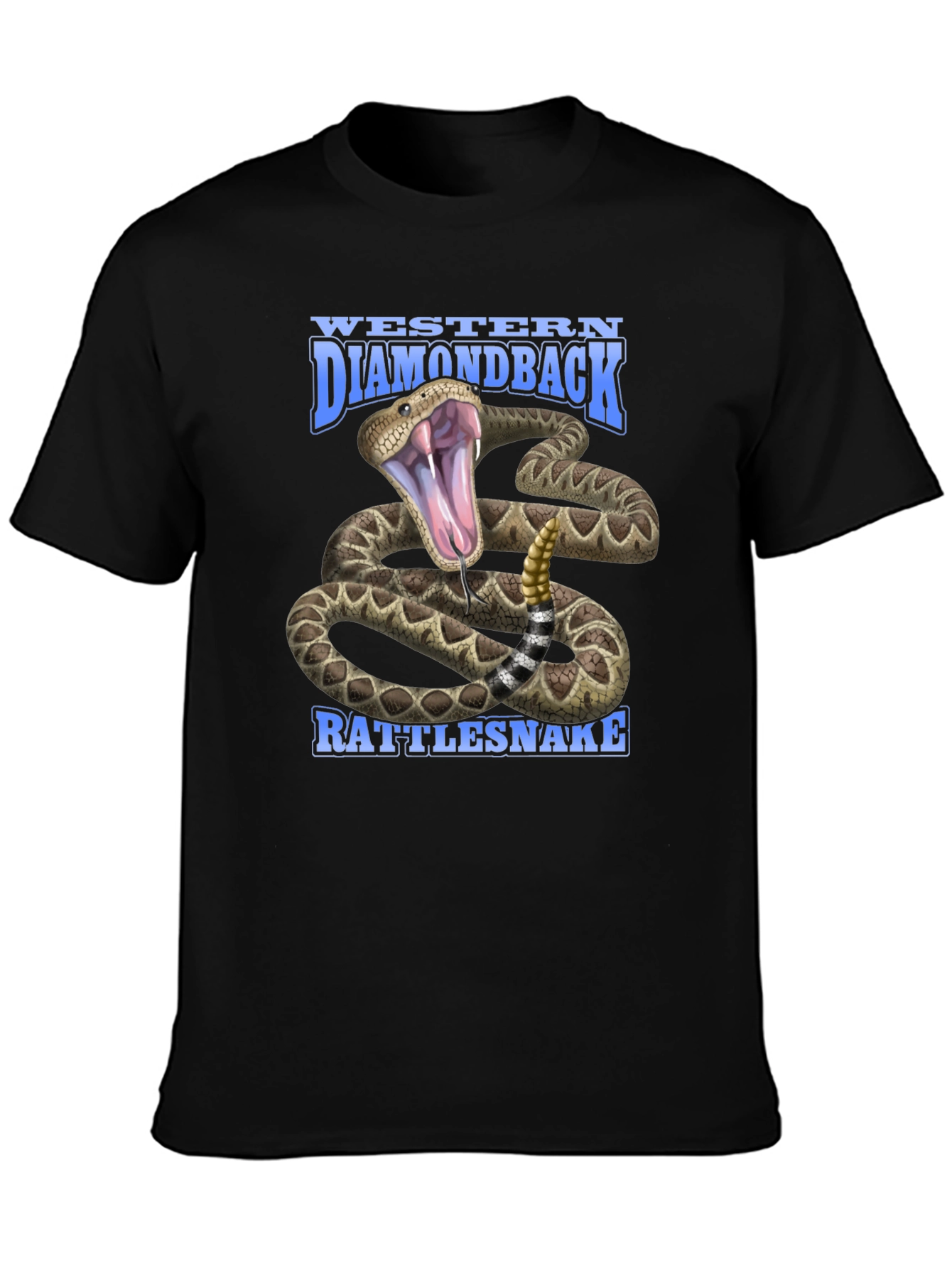 Western Diamondback Rattlesnake Graphic Tee