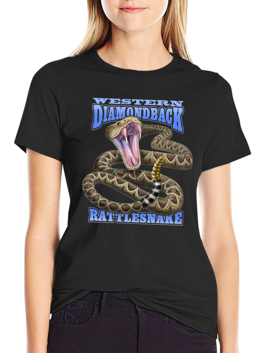 Western Diamondback Rattlesnake Graphic Tee