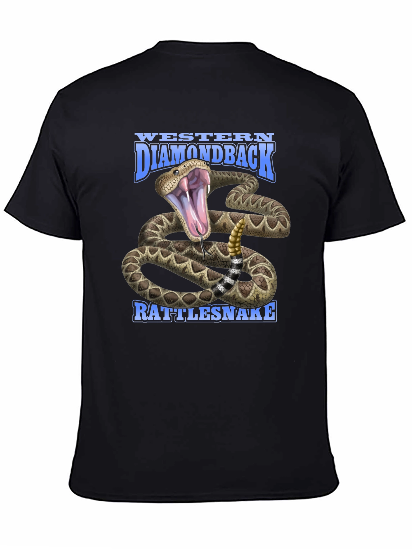 Western Diamondback Rattlesnake Graphic Tee