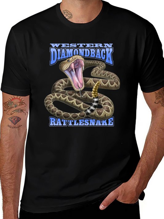 Western Diamondback Rattlesnake Graphic Tee