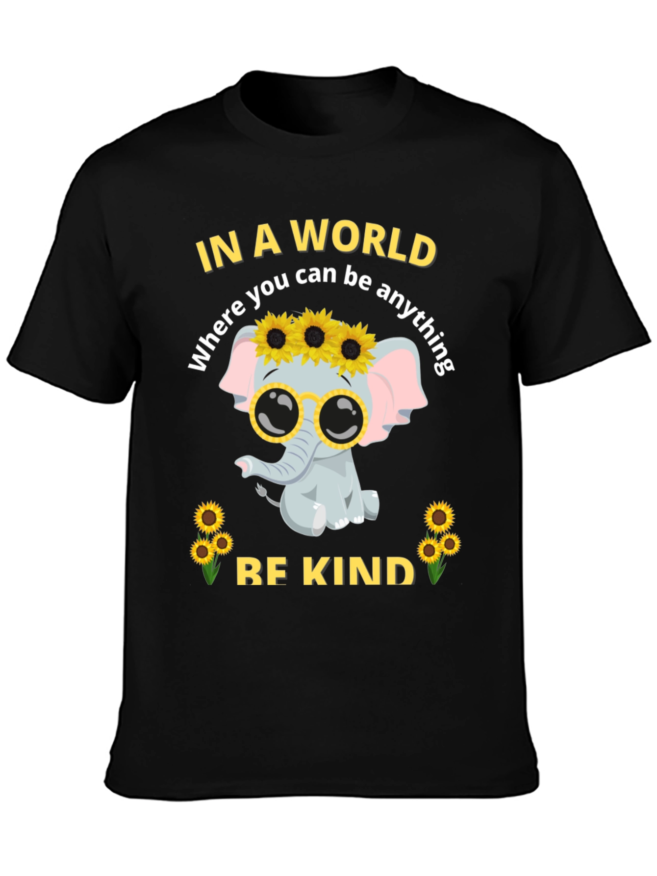 Be Kind Elephant Graphic Tee