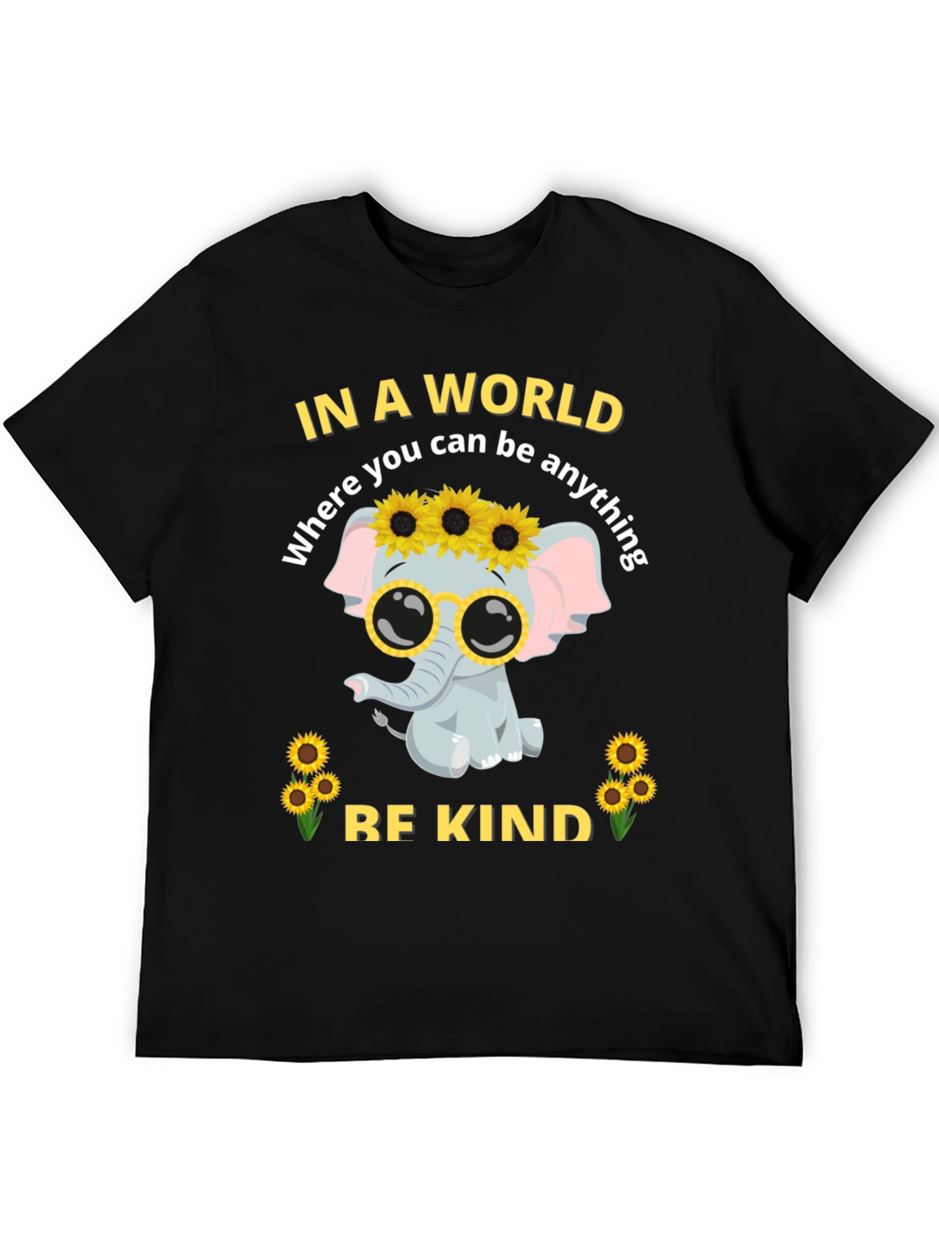 Be Kind Elephant Graphic Tee
