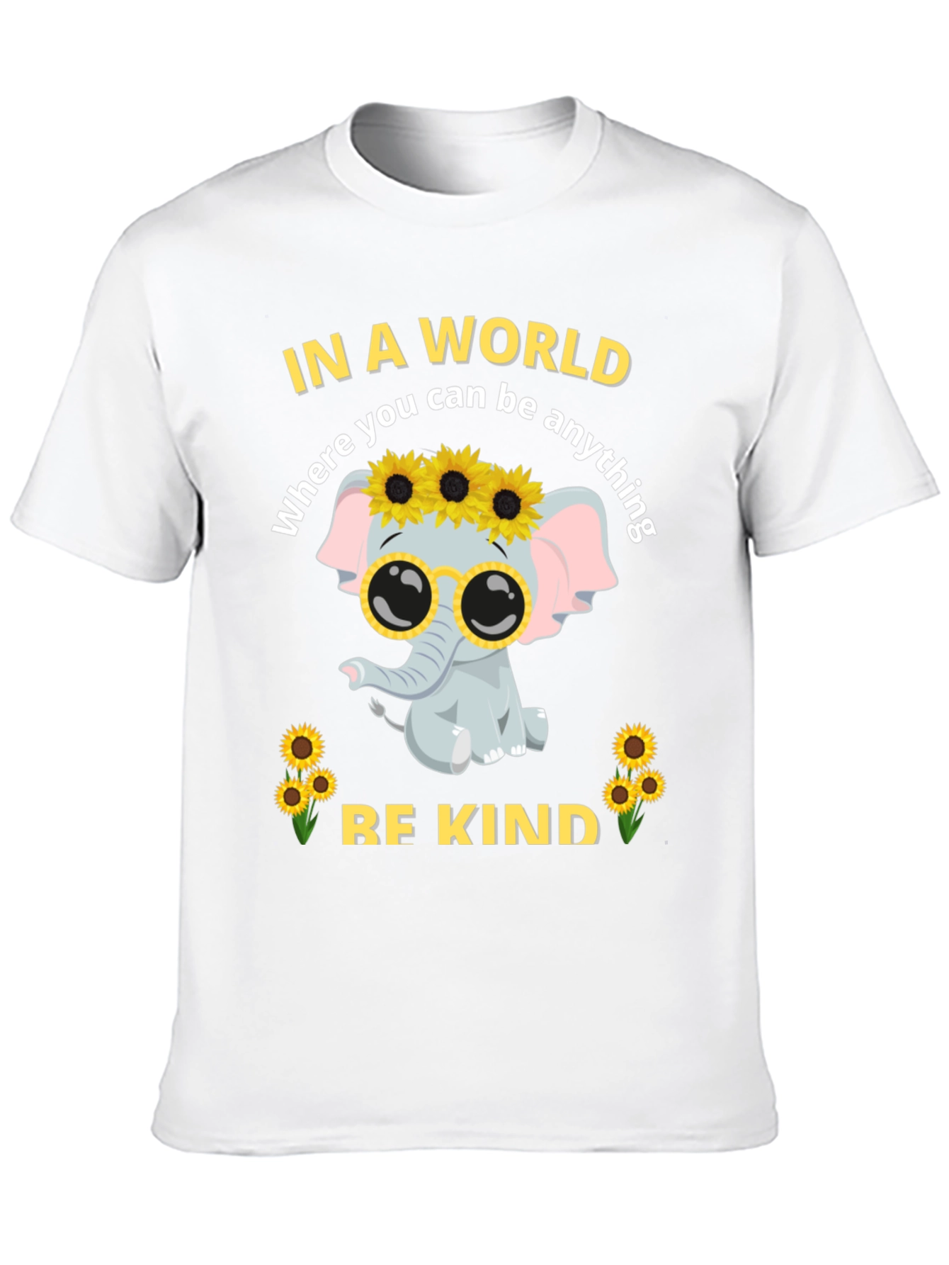 Be Kind Elephant Graphic Tee