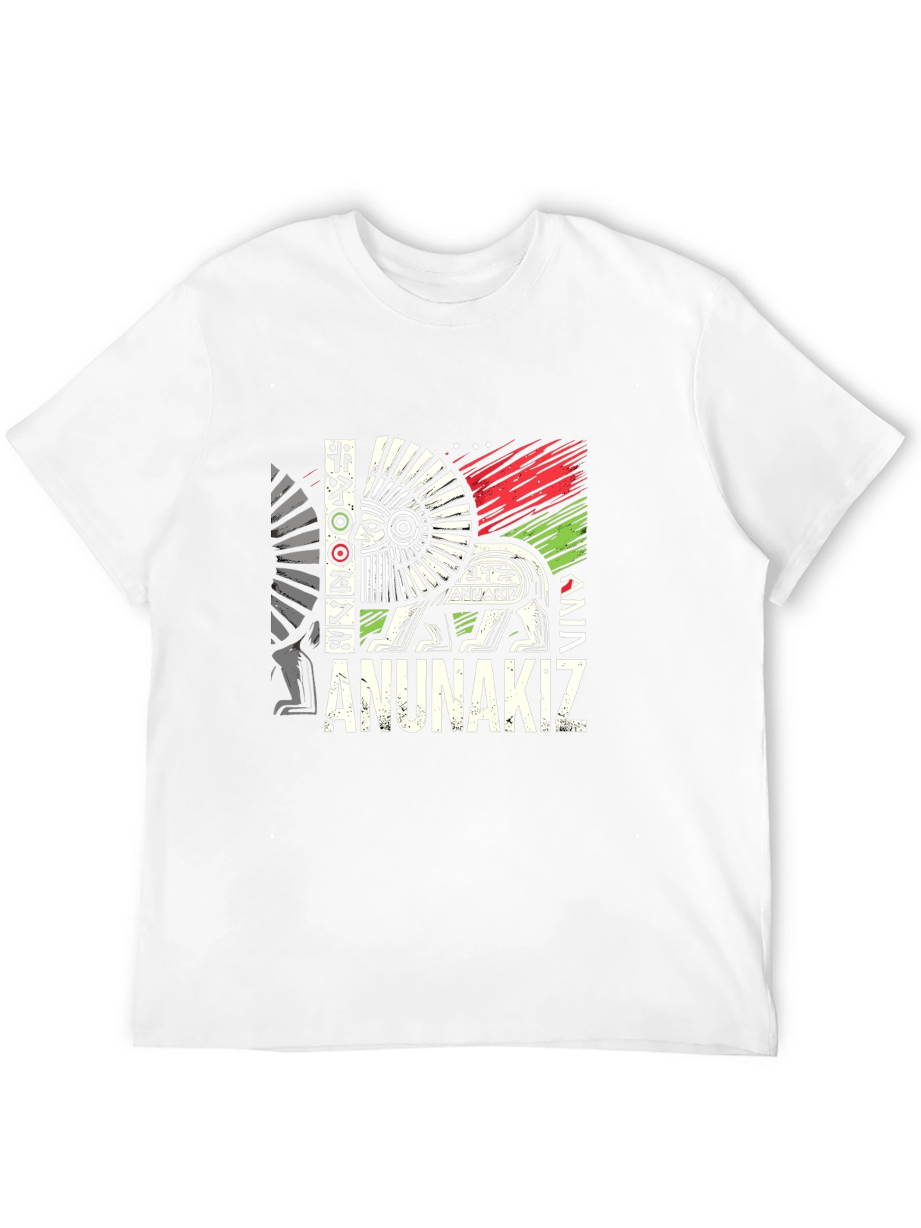Anunnakiz Graphic Print Crew Neck T-Shirt