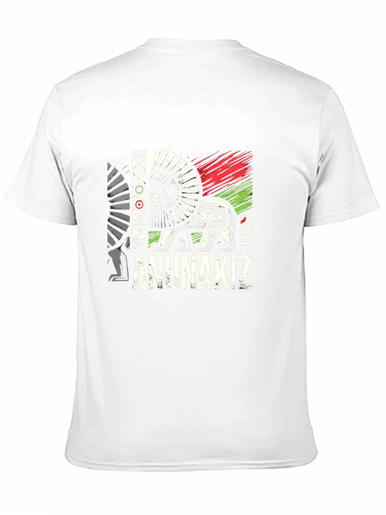 Anunnakiz Graphic Print Crew Neck T-Shirt
