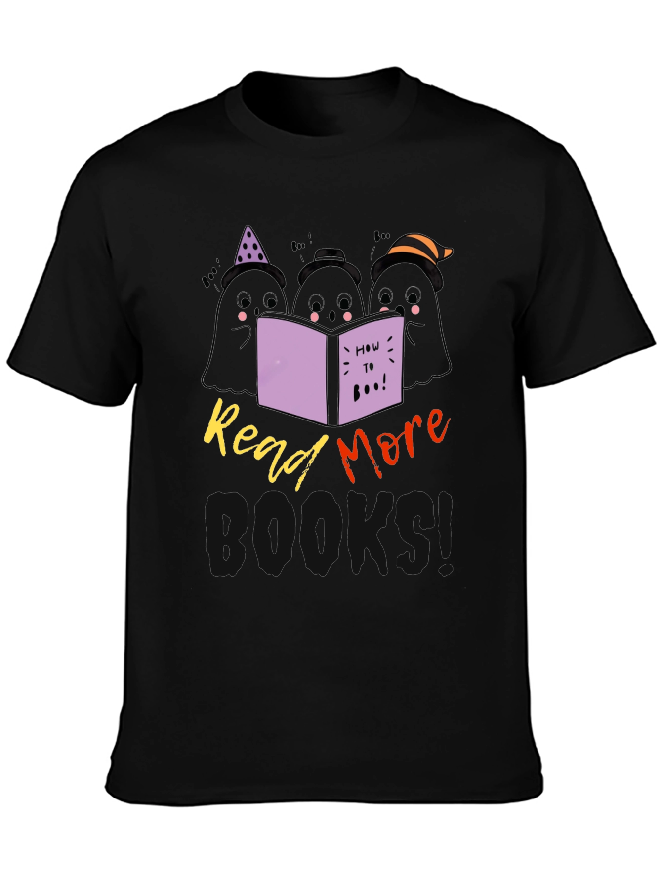 Read More Books Halloween Ghosts T-Shirt